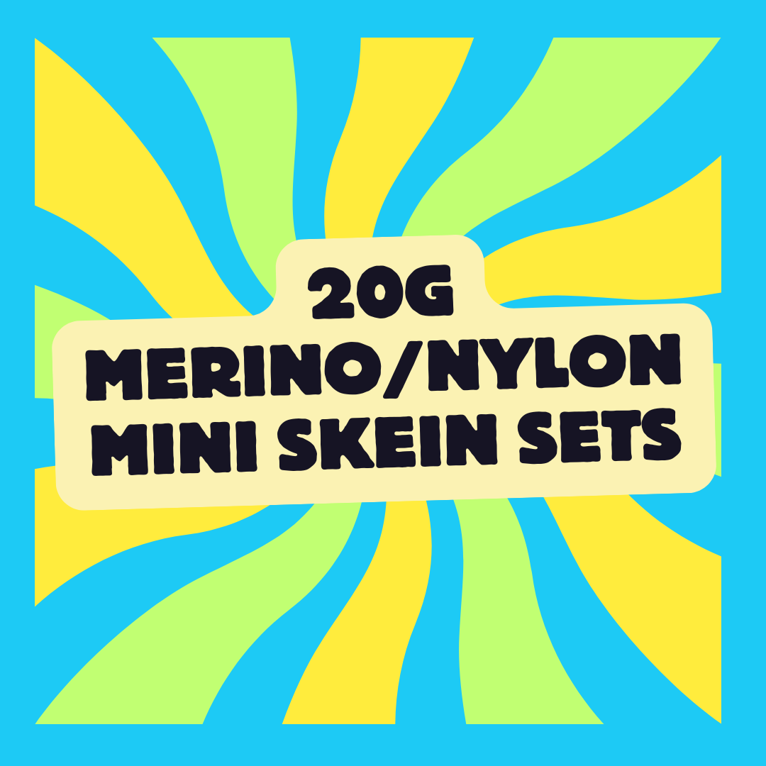 20g Merino/Nylon Mini Skein Sets