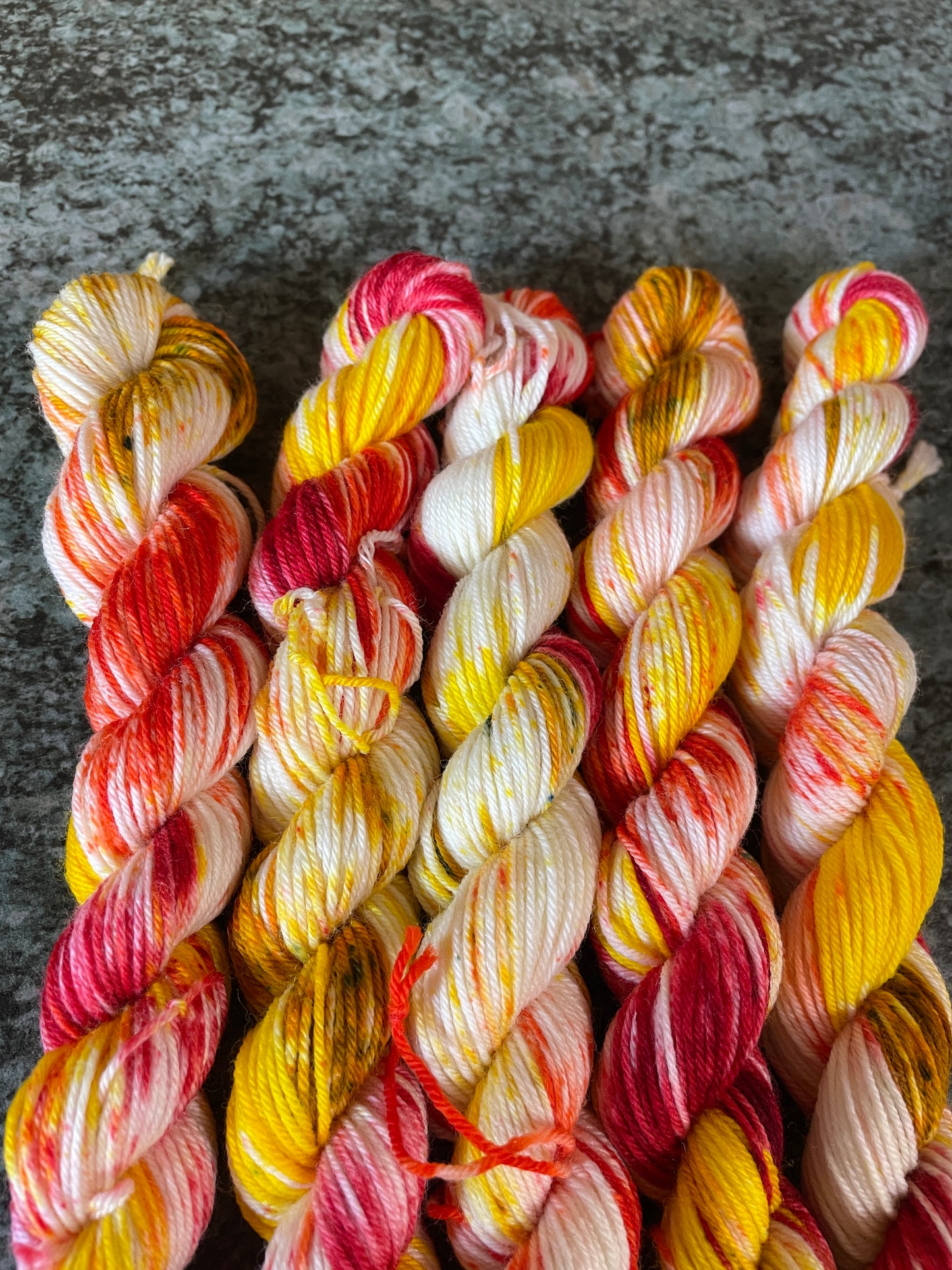 20g Fire Sprinkles - Hand-dyed Yarn