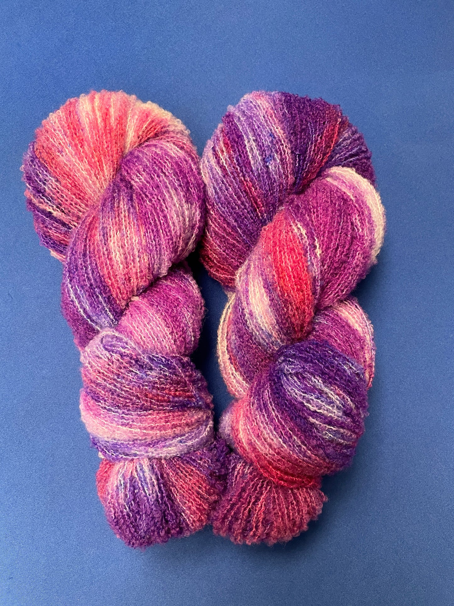 100g Boucle Forest Fruits Hand-dyed Yarn