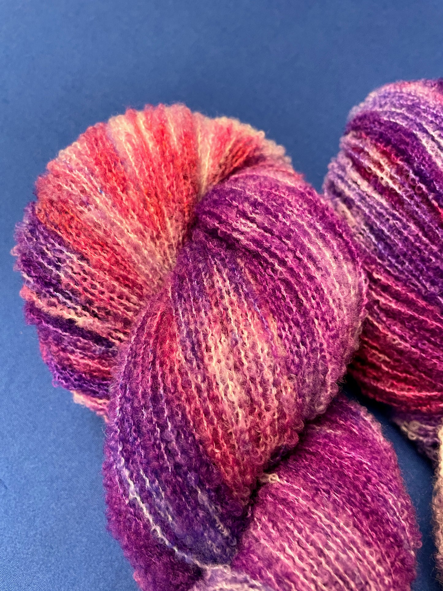 100g Boucle Forest Fruits Hand-dyed Yarn