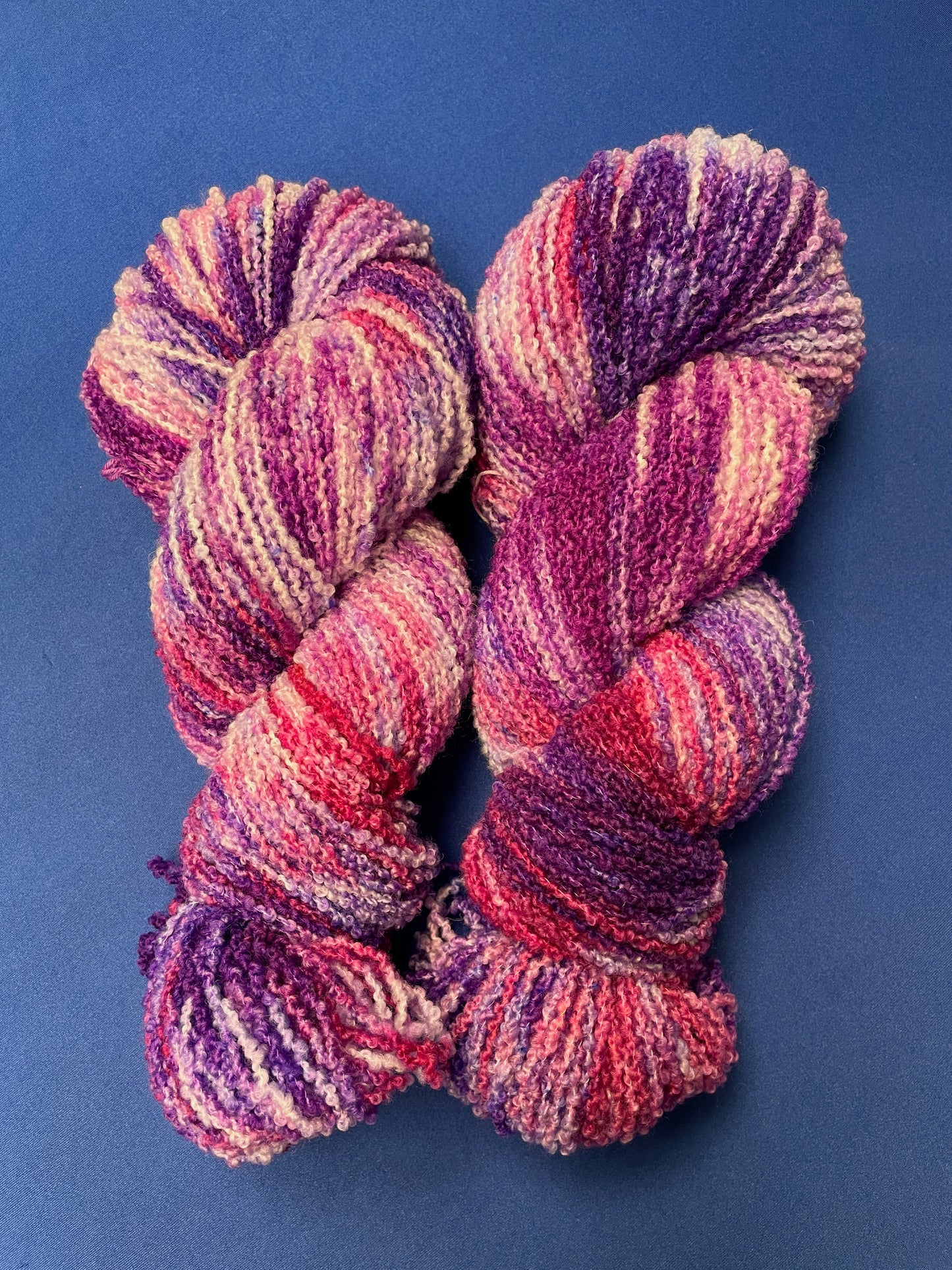100g Boucle Forest Fruits Hand-dyed Yarn