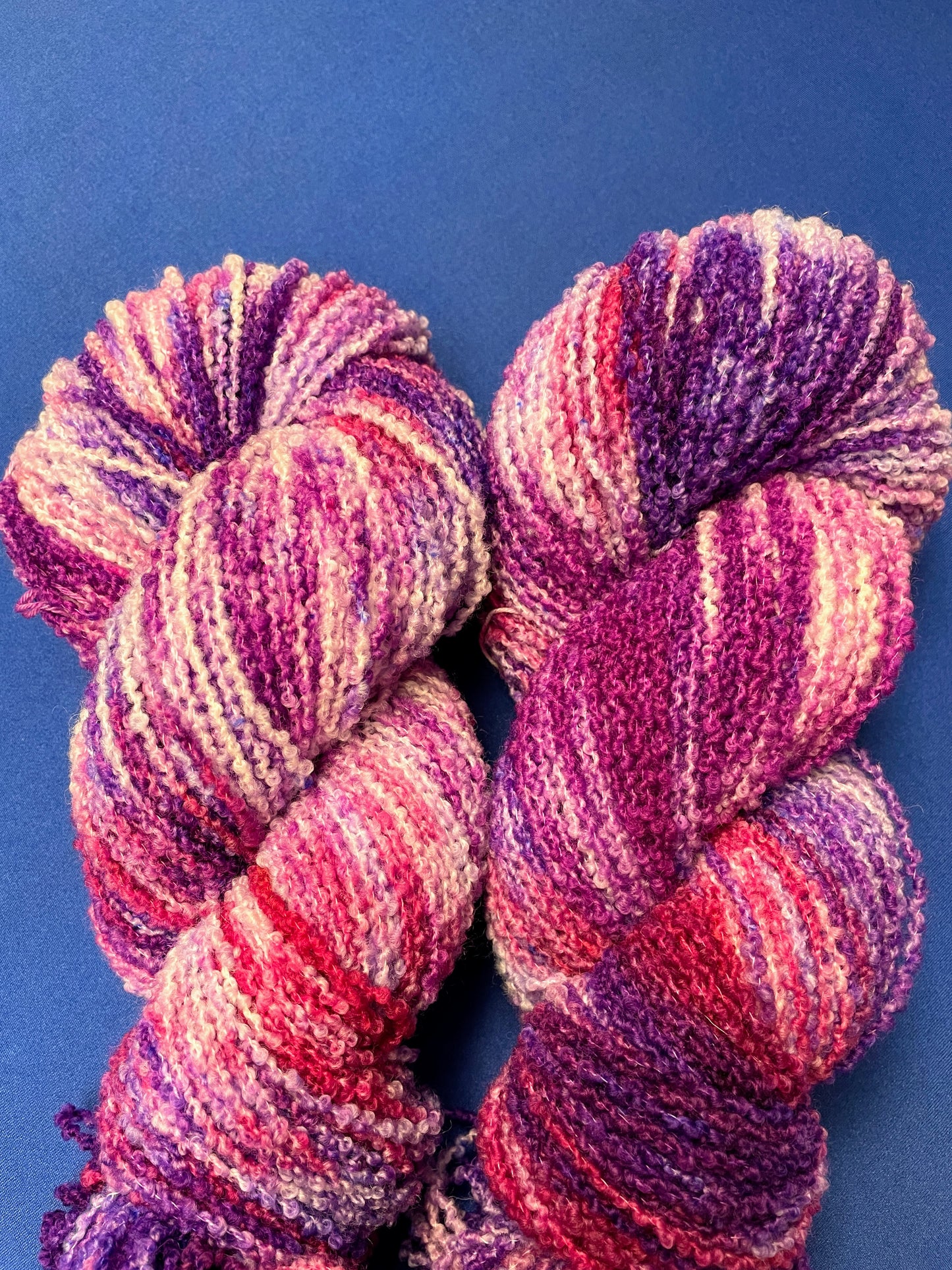 100g Boucle Forest Fruits Hand-dyed Yarn