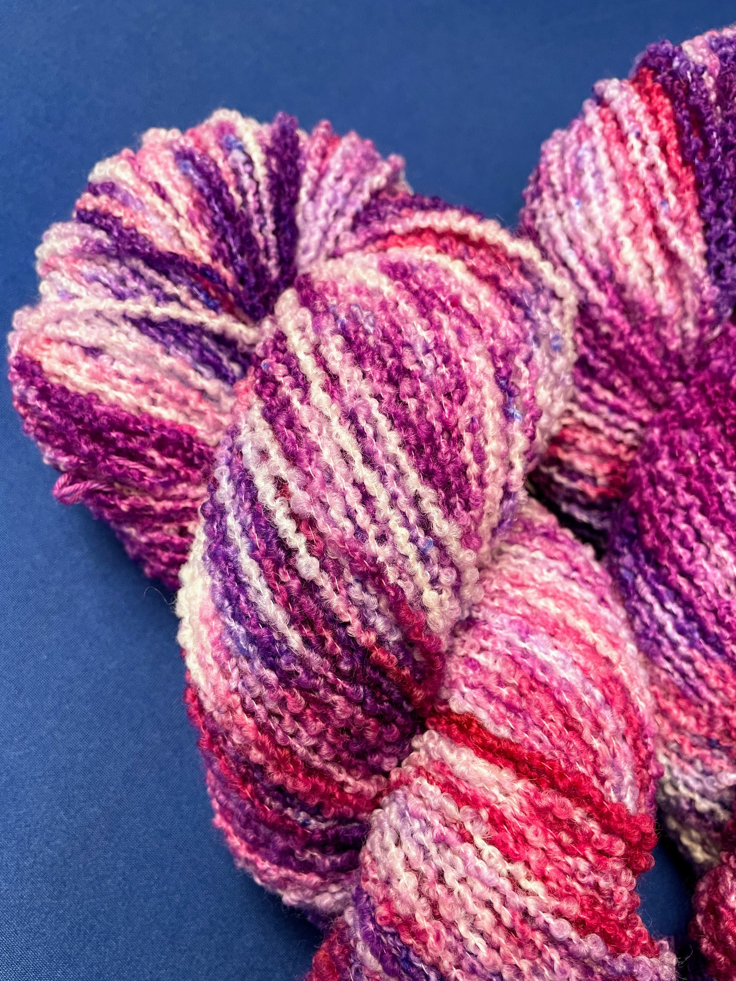 100g Boucle Forest Fruits Hand-dyed Yarn