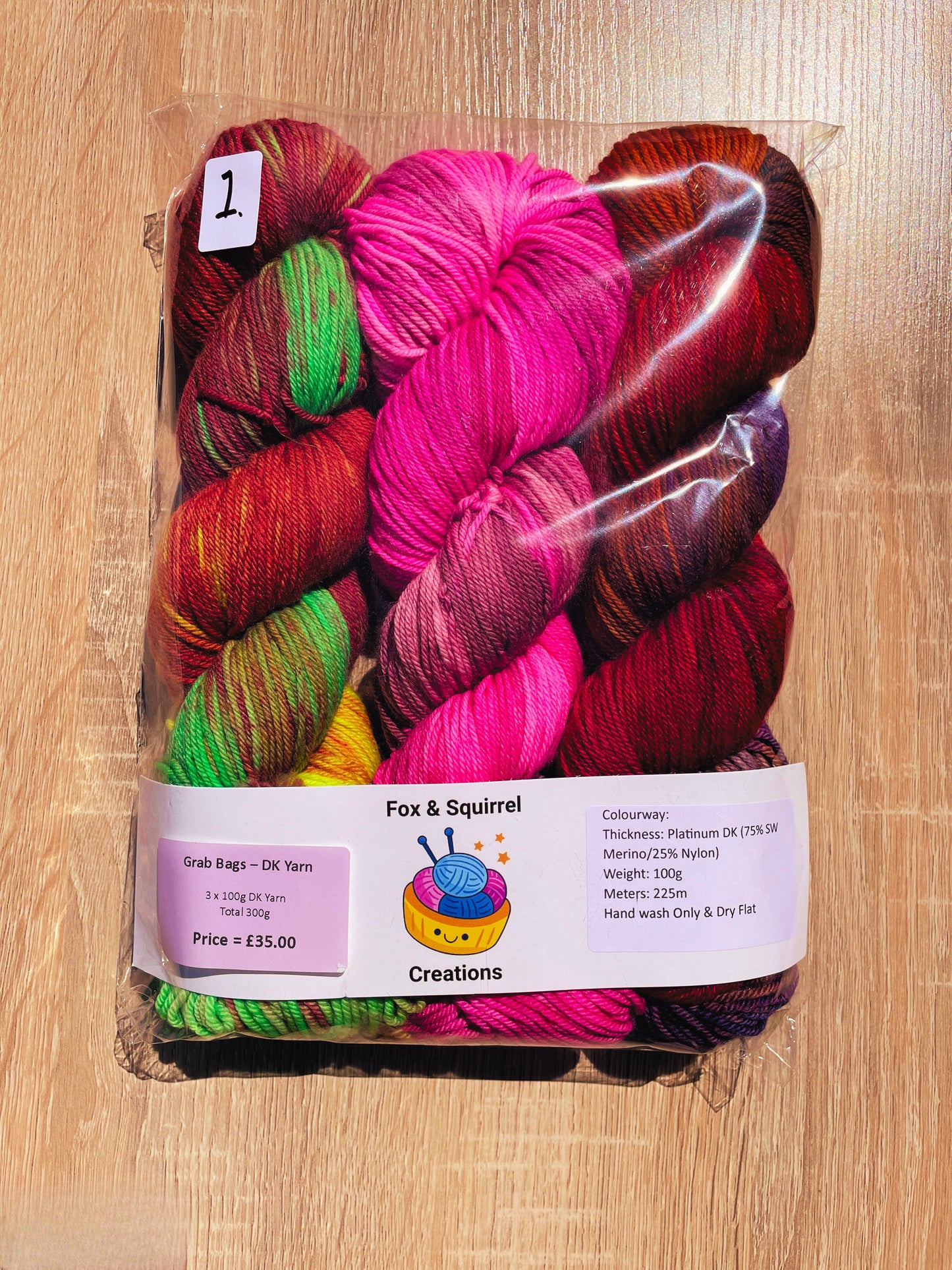 Grab Bag - 100g DK Yarn