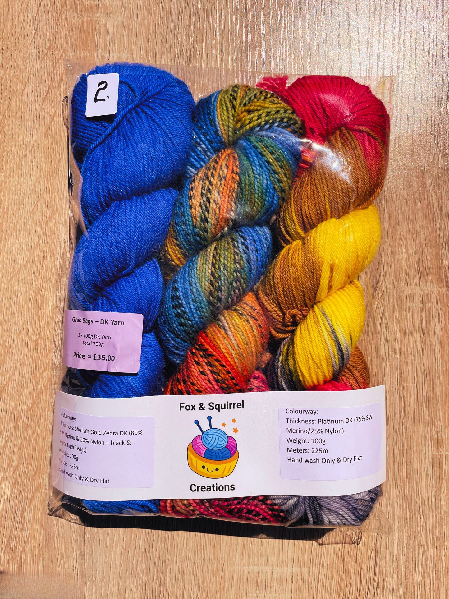 Grab Bag - 100g DK Yarn