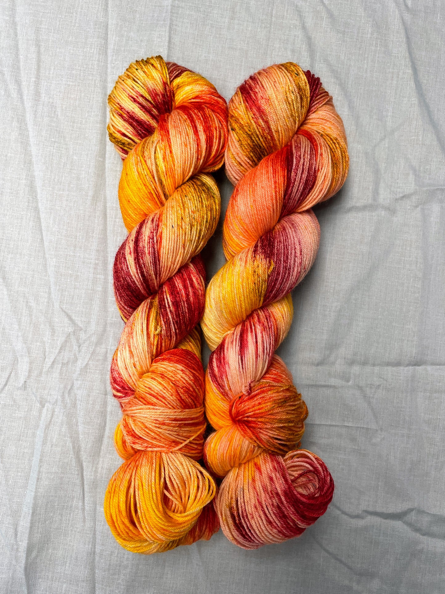 100g Super Fire Sprinkles - Hand-dyed Yarn
