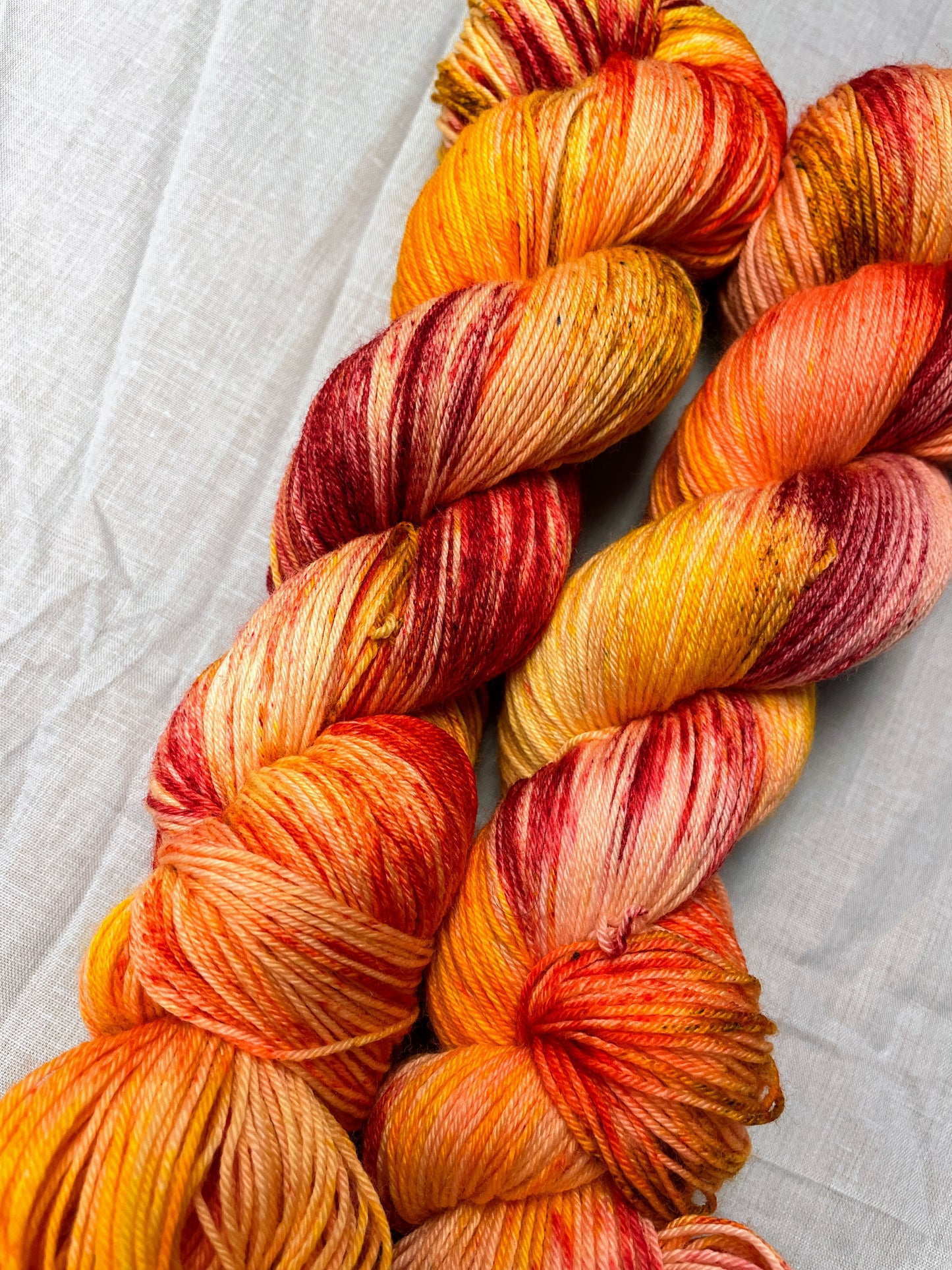 100g Super Fire Sprinkles - Hand-dyed Yarn