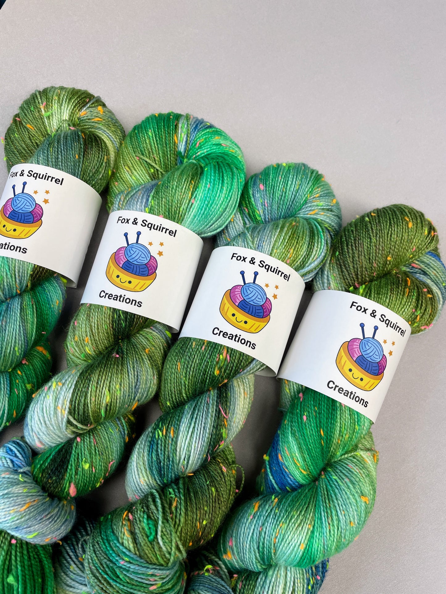 100g Coastal Headland - Hand-dyed Yarn