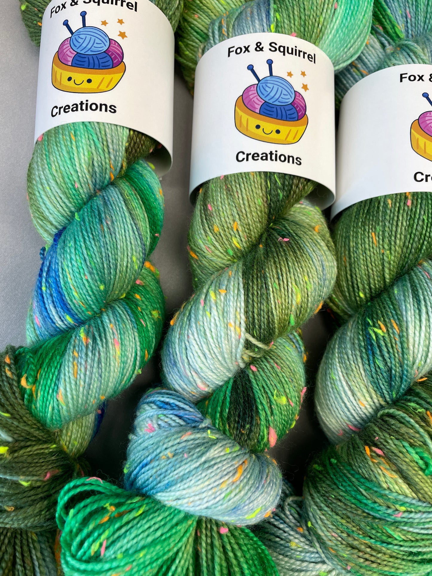 100g Coastal Headland - Hand-dyed Yarn