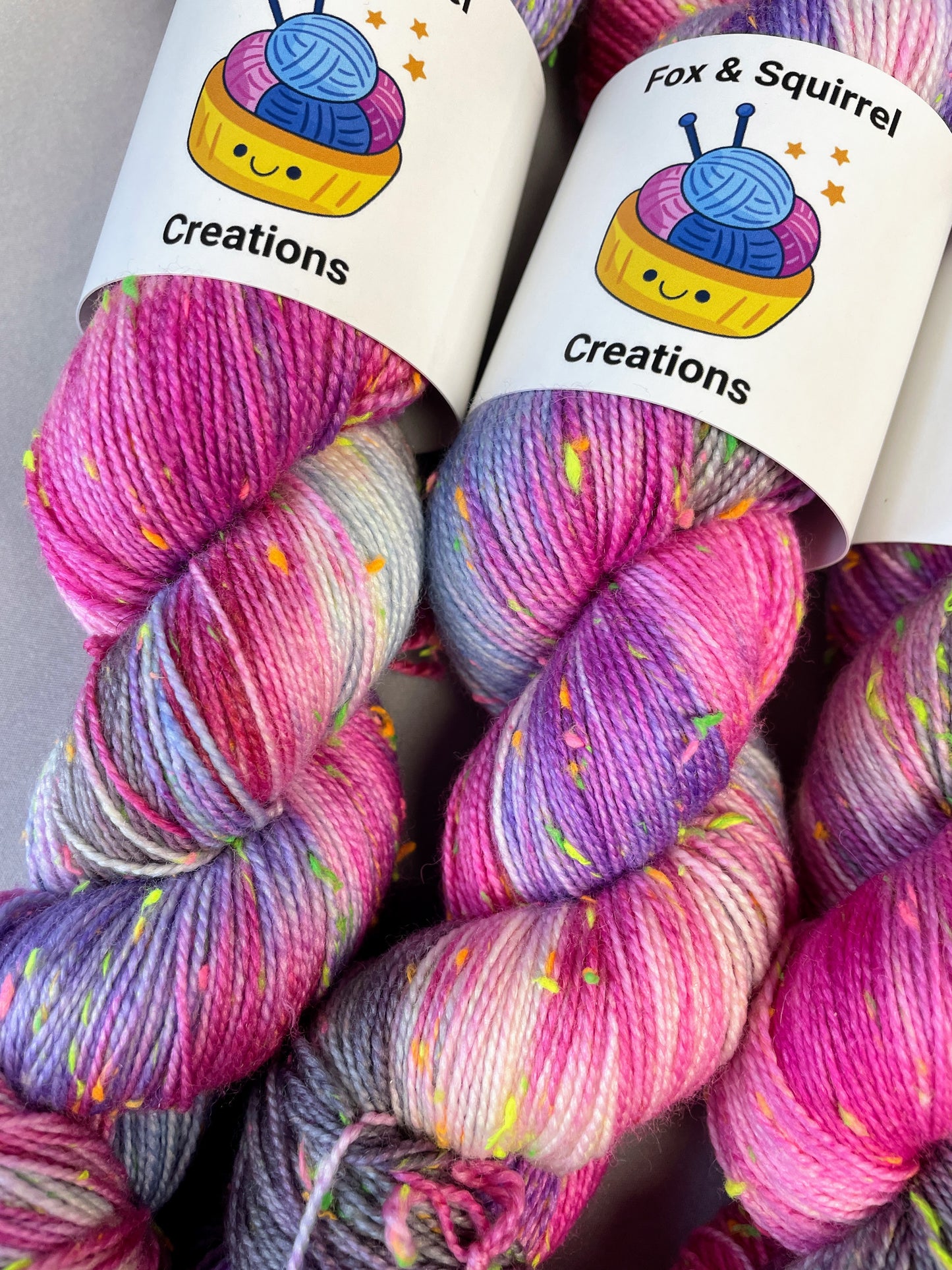 100g Cupcakes - Hand-dyed Yarn