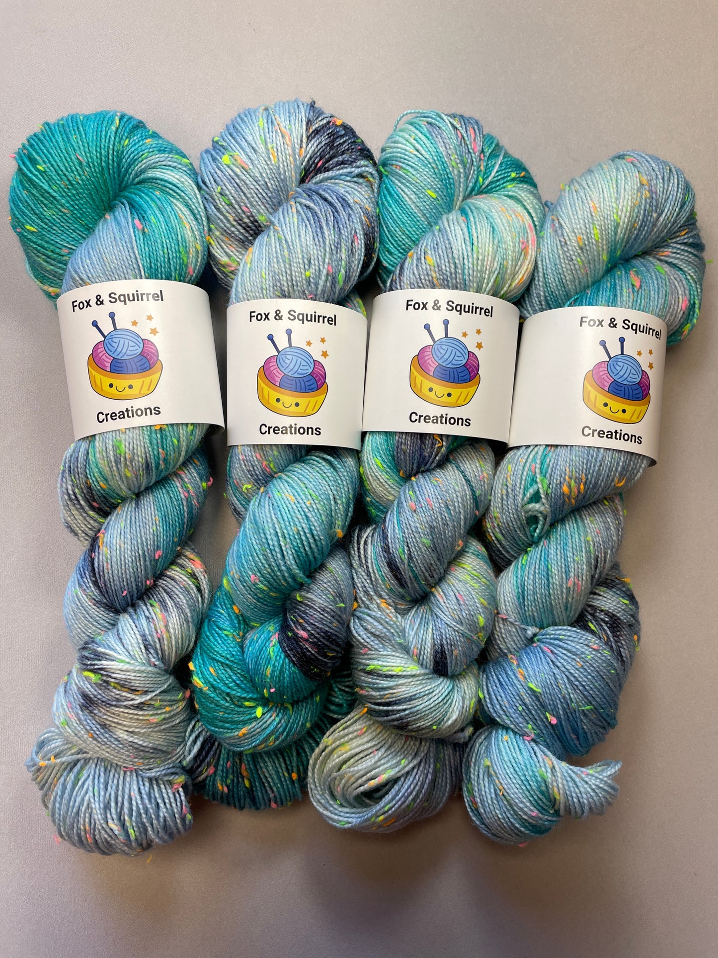 100g Ocean Lights - Hand-dyed Yarn