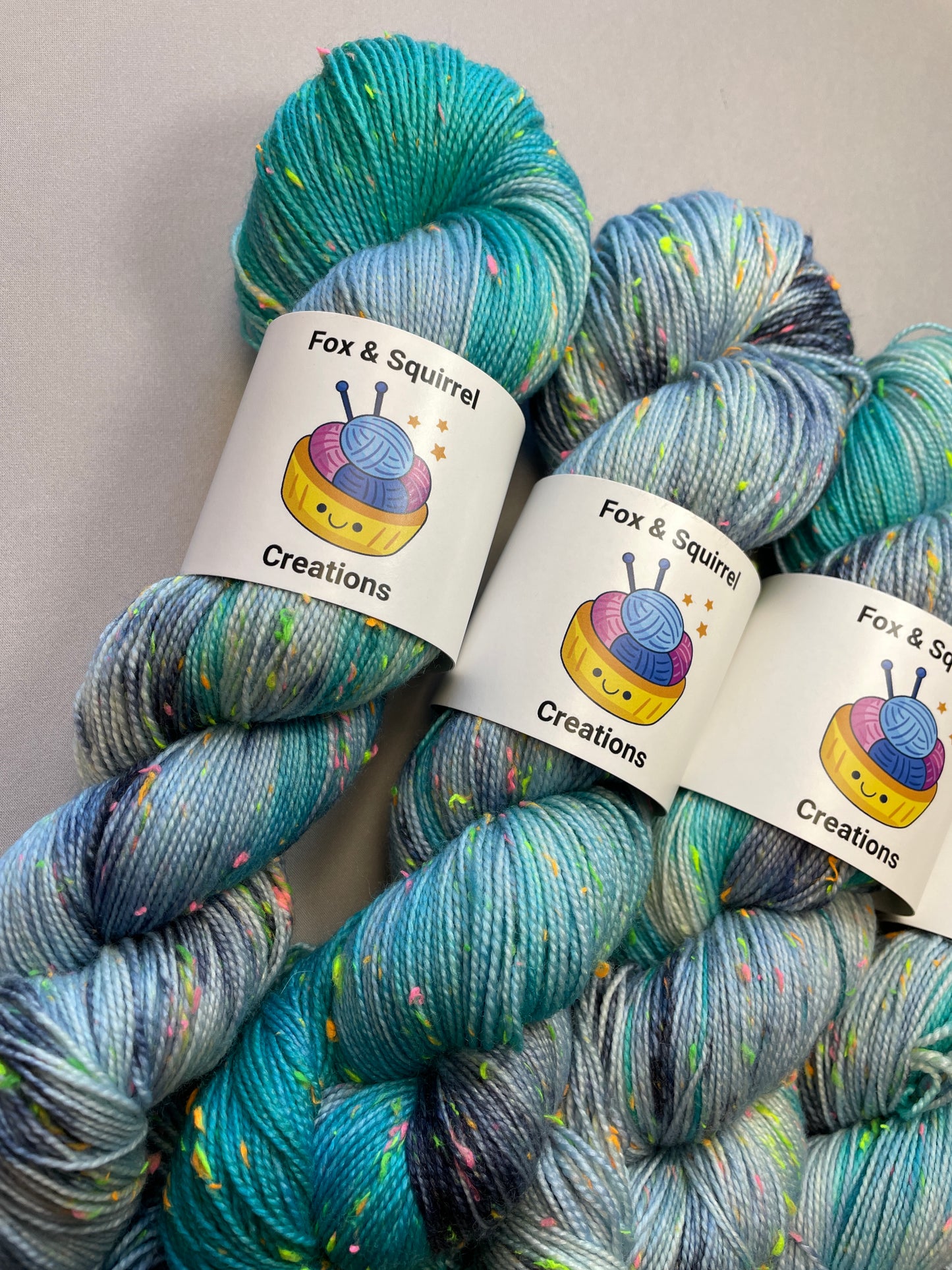 100g Ocean Lights - Hand-dyed Yarn