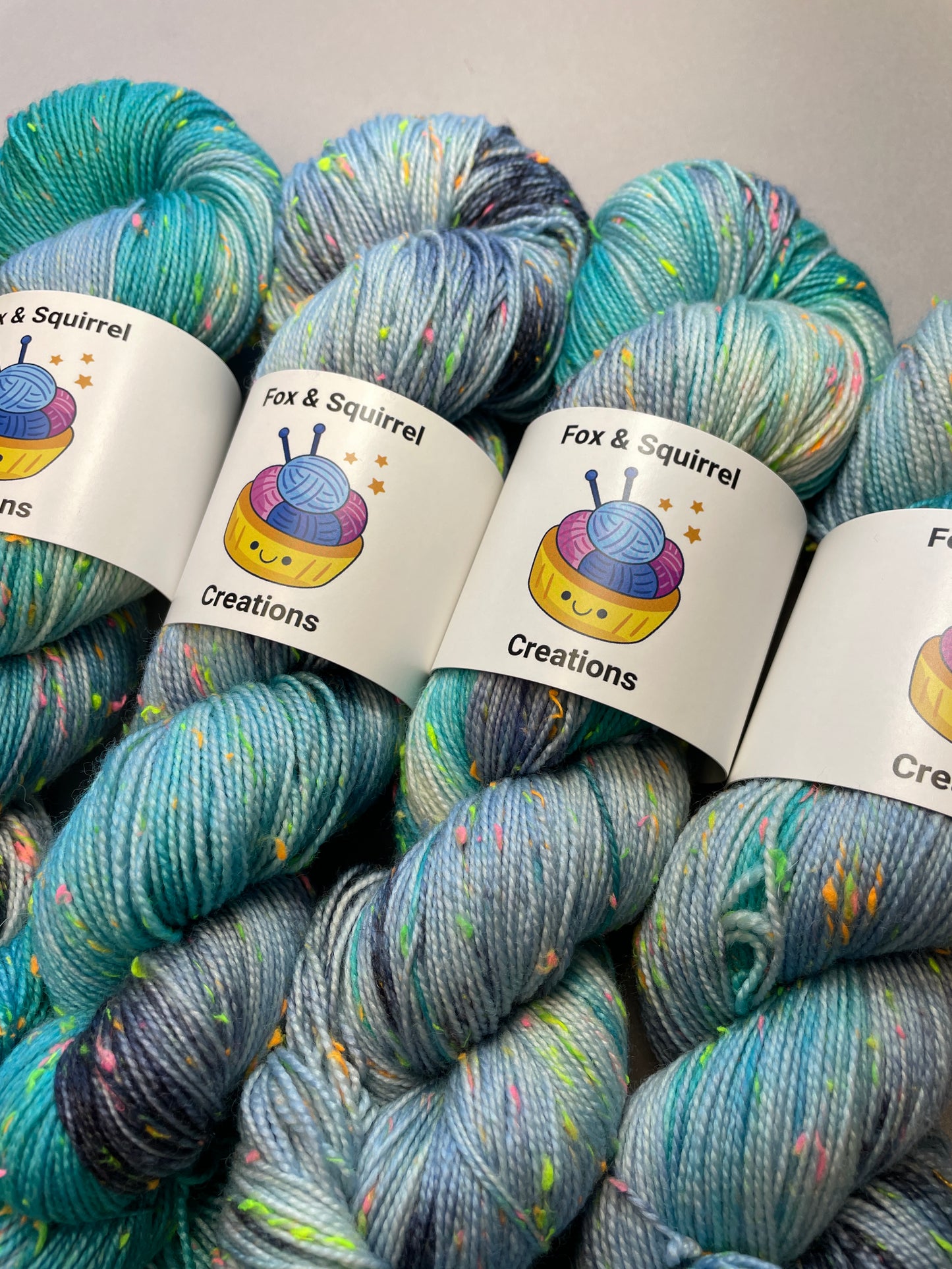 100g Ocean Lights - Hand-dyed Yarn