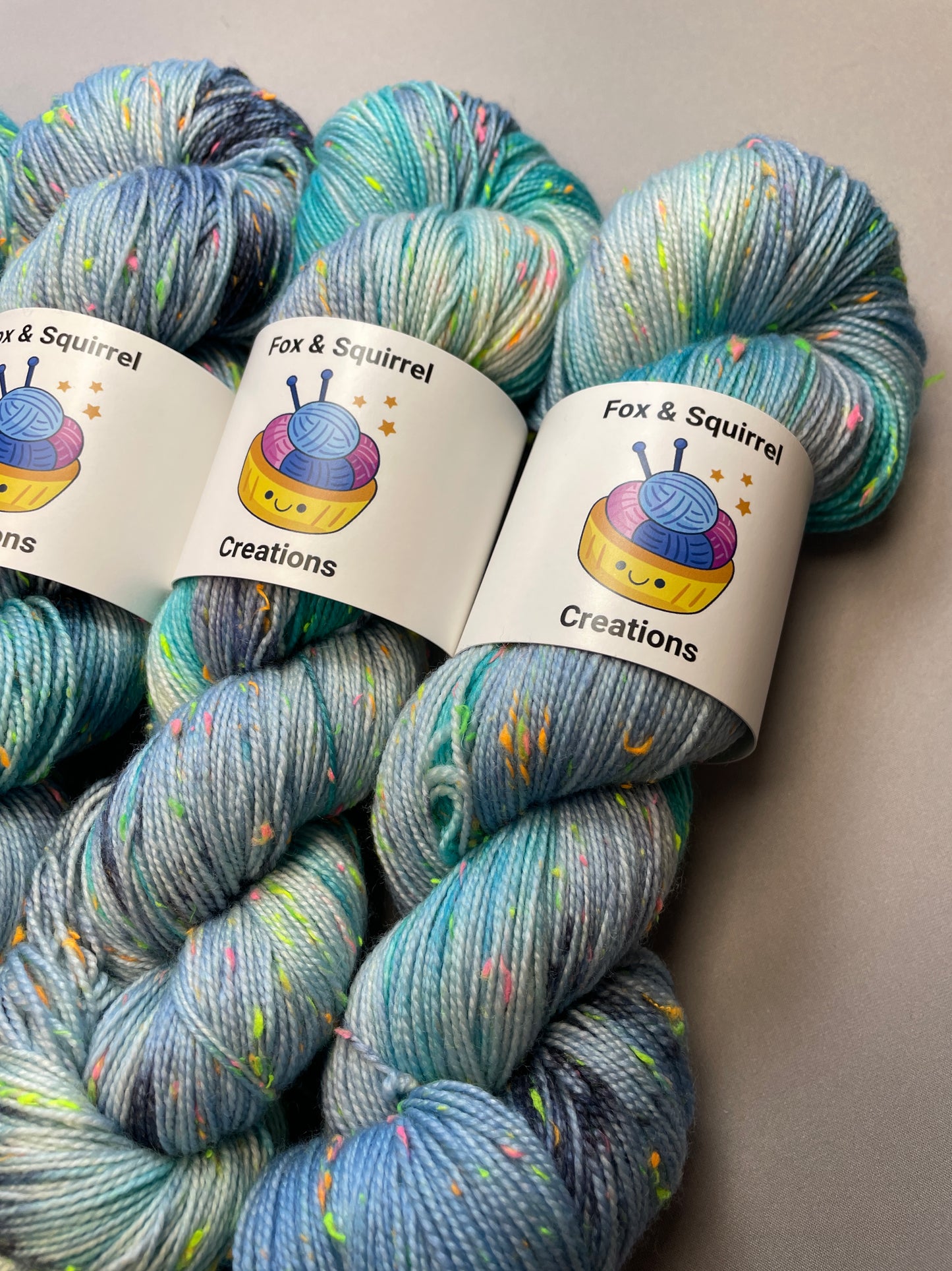 100g Ocean Lights - Hand-dyed Yarn