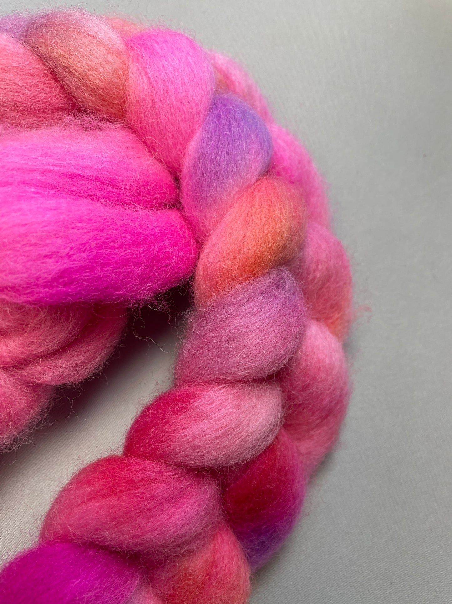 Corriedale - Love Hearts 100g Fibre Roving