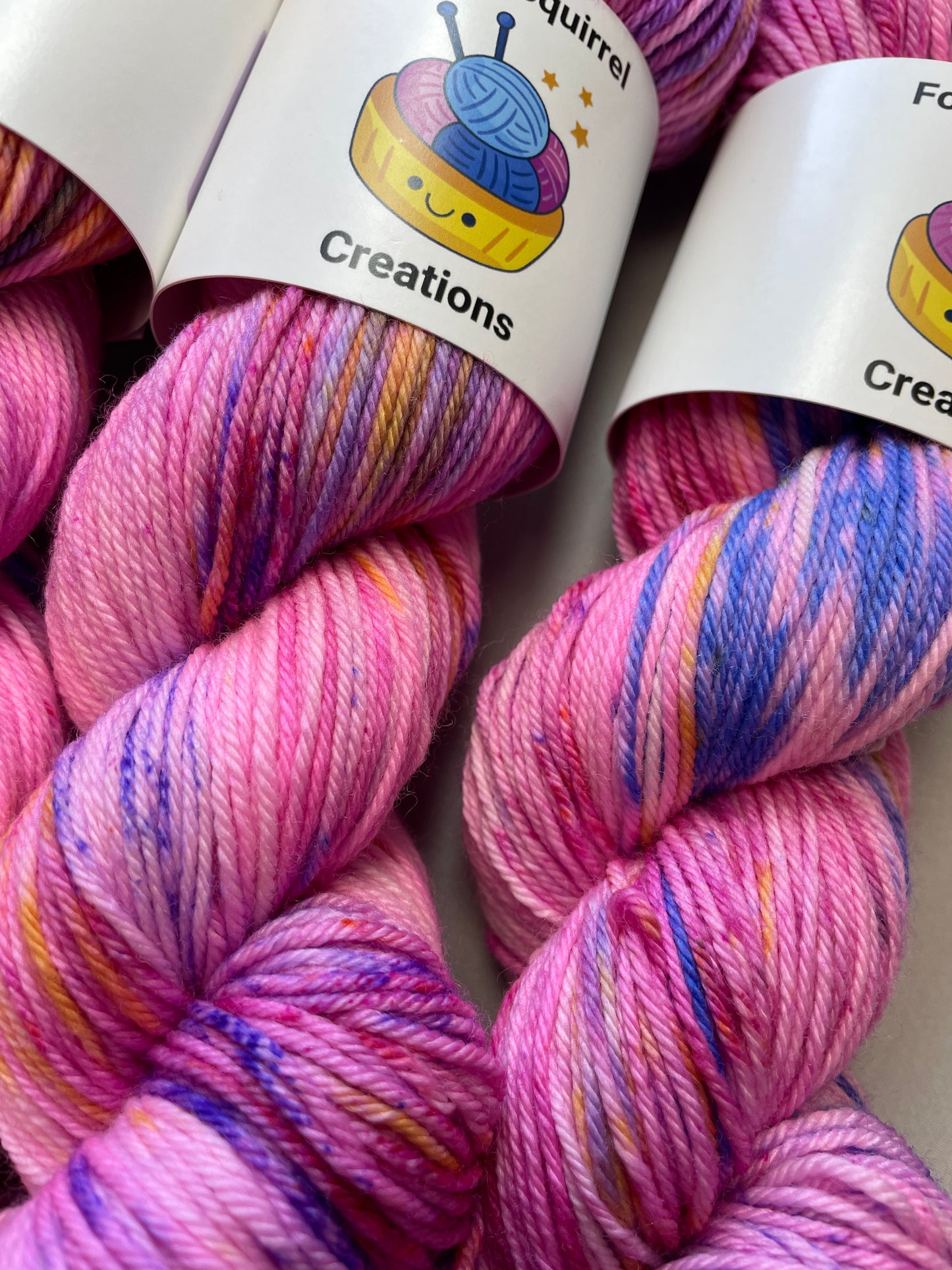 Spring Limited Edition - 100g Spring Bouquet Hand-dyed Yarn