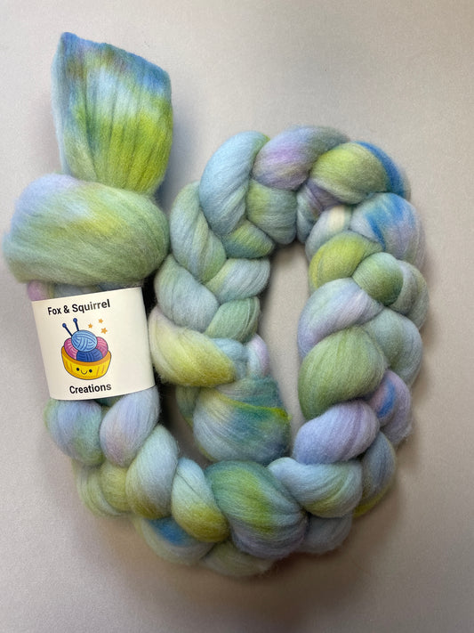 Rambouillet - Babbling Brooks 100g Fibre Roving