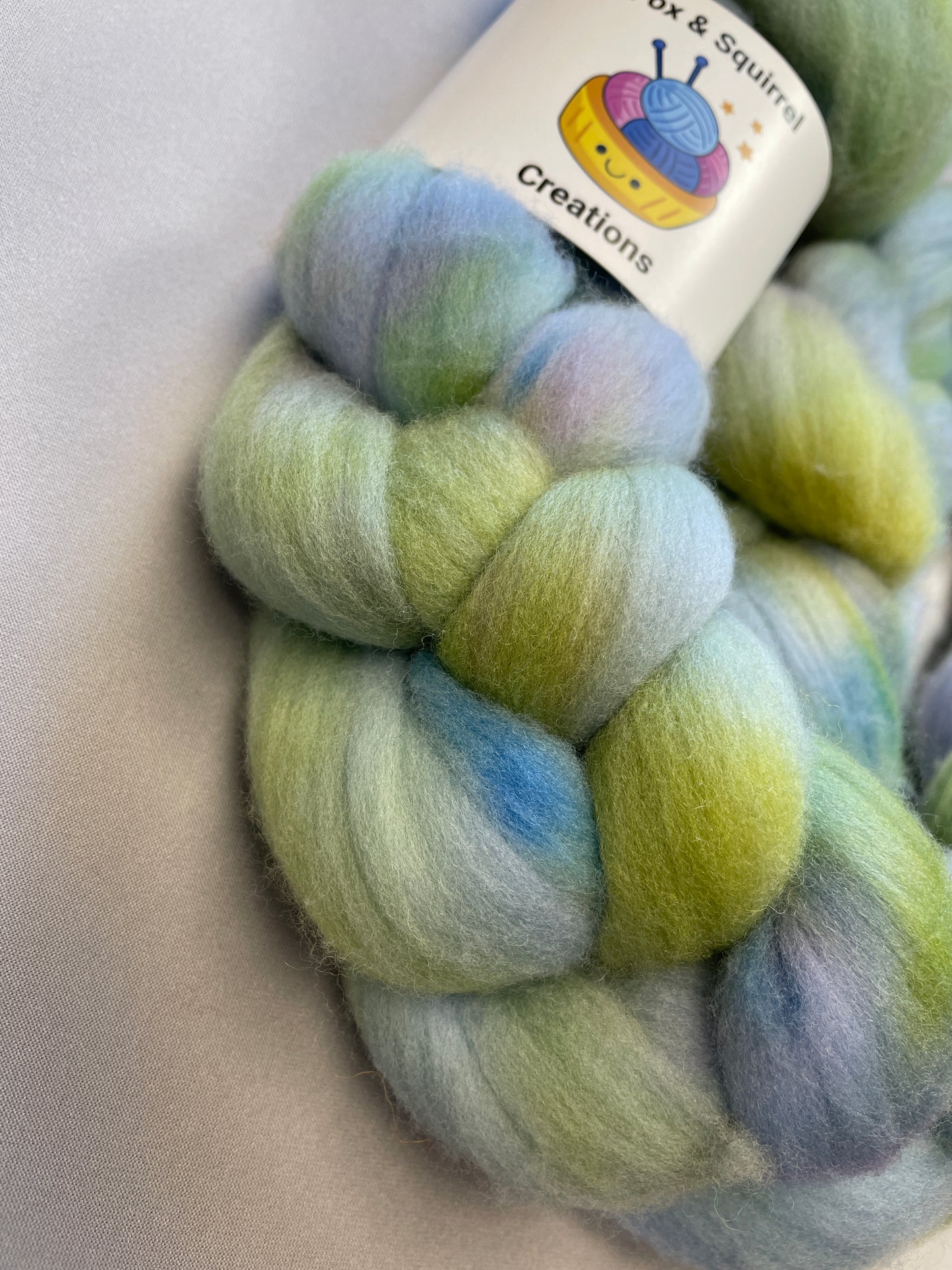 Rambouillet - Babbling Brooks 100g Fibre Roving