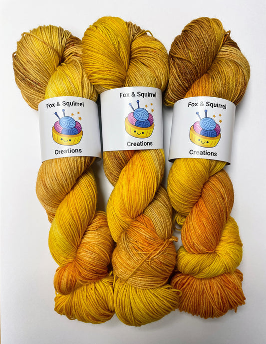100g Harvest Season - Hand-dyed Yarn