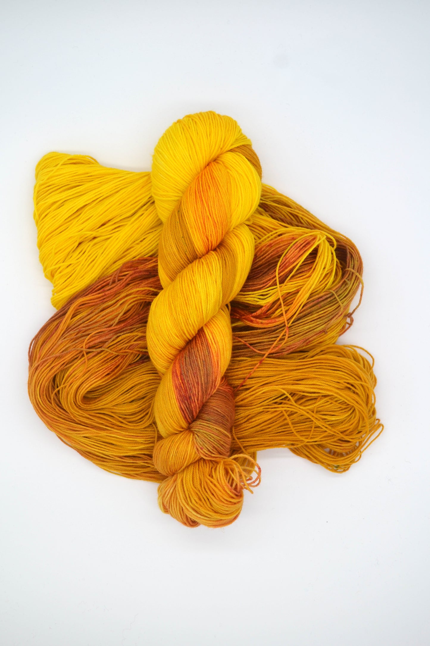100g Sock Hot Honey Hand-dyed Yarn