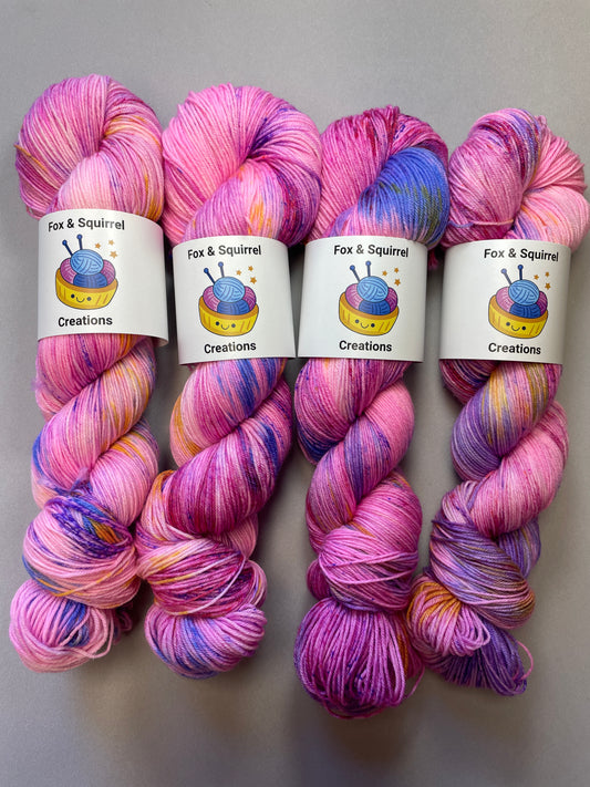 100g Spring Bouquet - Hand-dyed Yarn