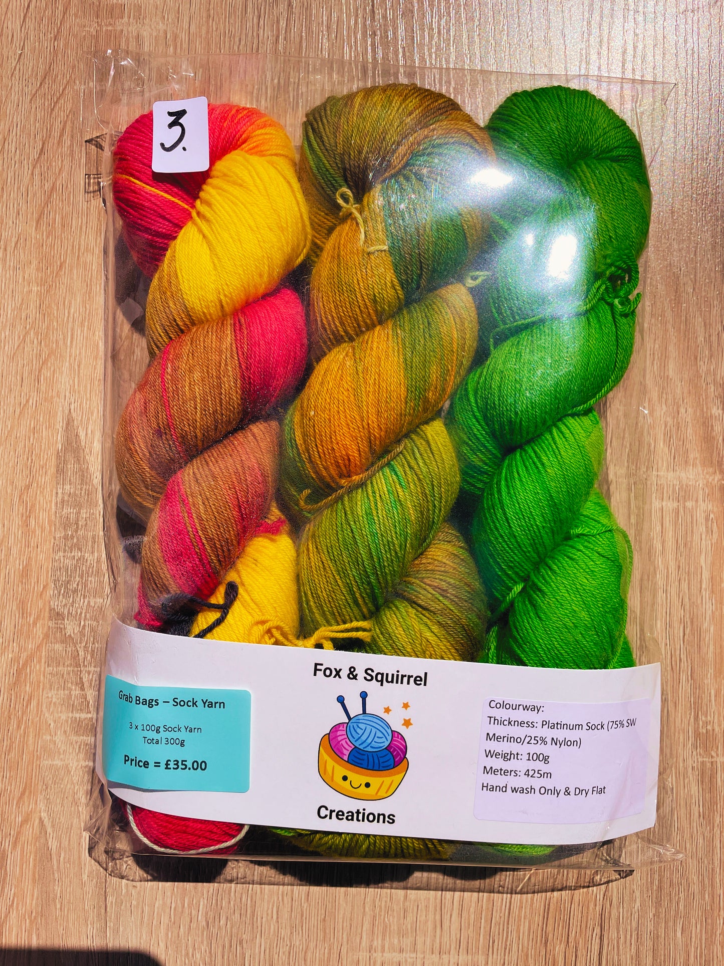 Grab Bag - 100g Sock Yarn
