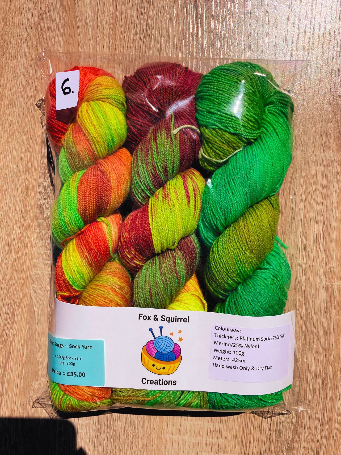 Grab Bag - 100g Sock Yarn
