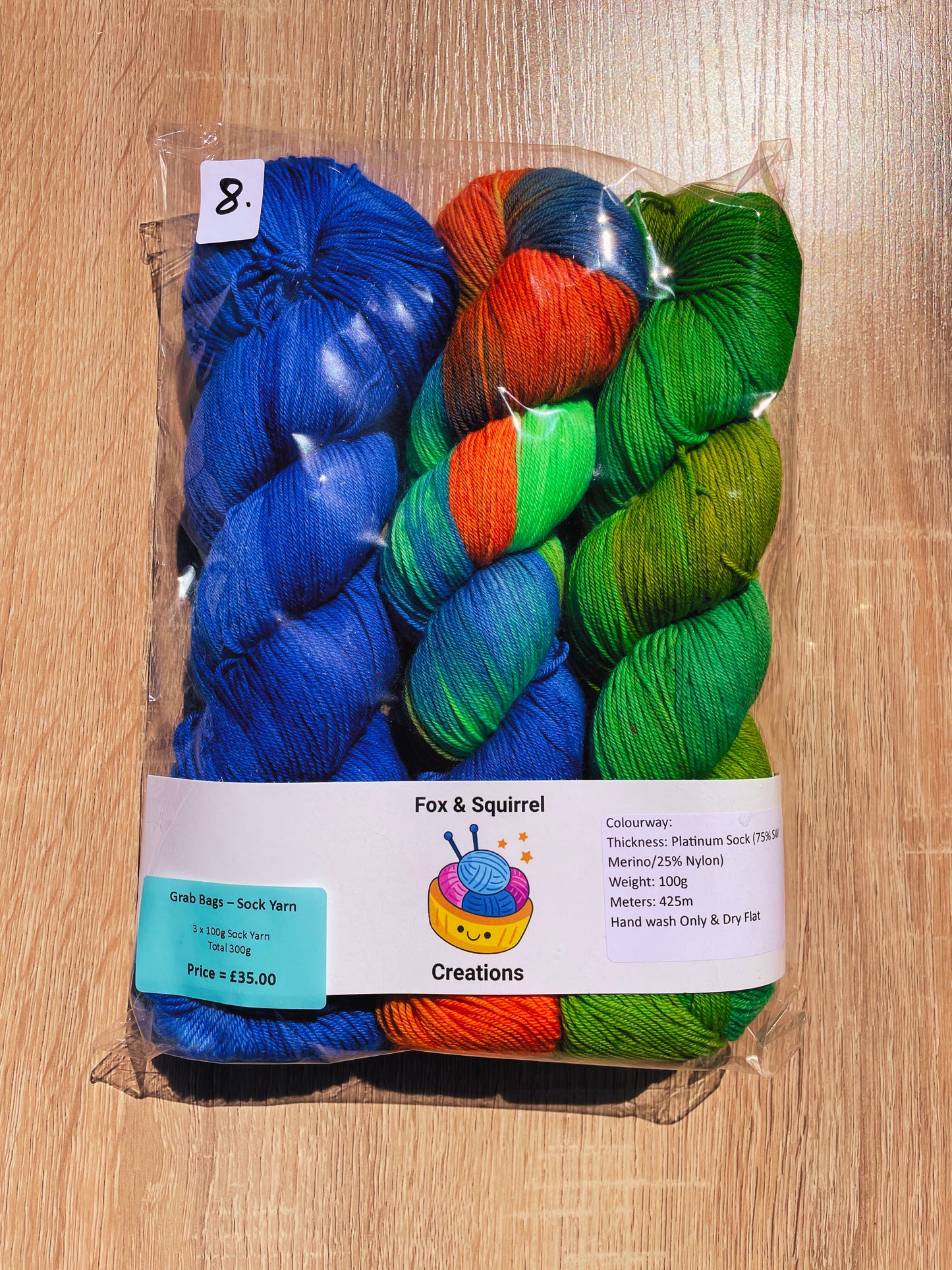 Grab Bag - 100g Sock Yarn