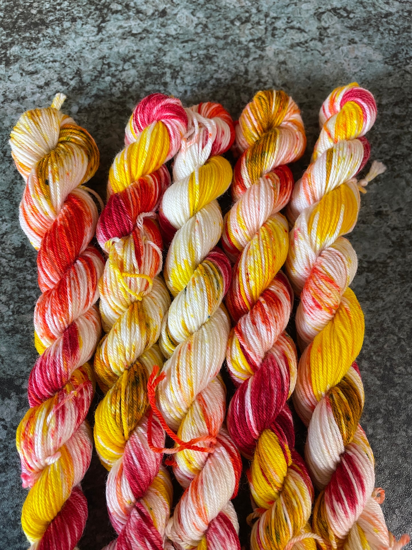 20g Fire Sprinkles - Hand-dyed Yarn