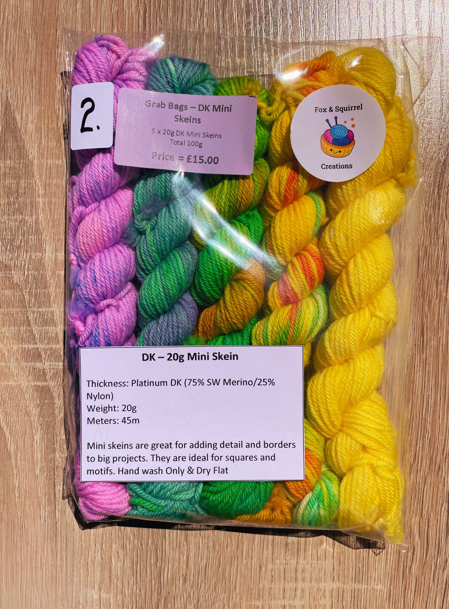 Grab Bag - 20g DK Yarn