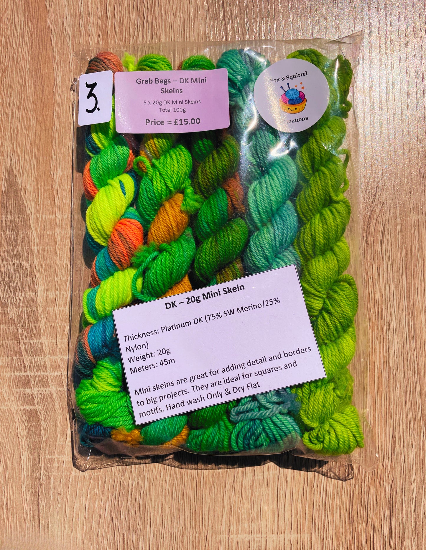 Grab Bag - 20g DK Yarn