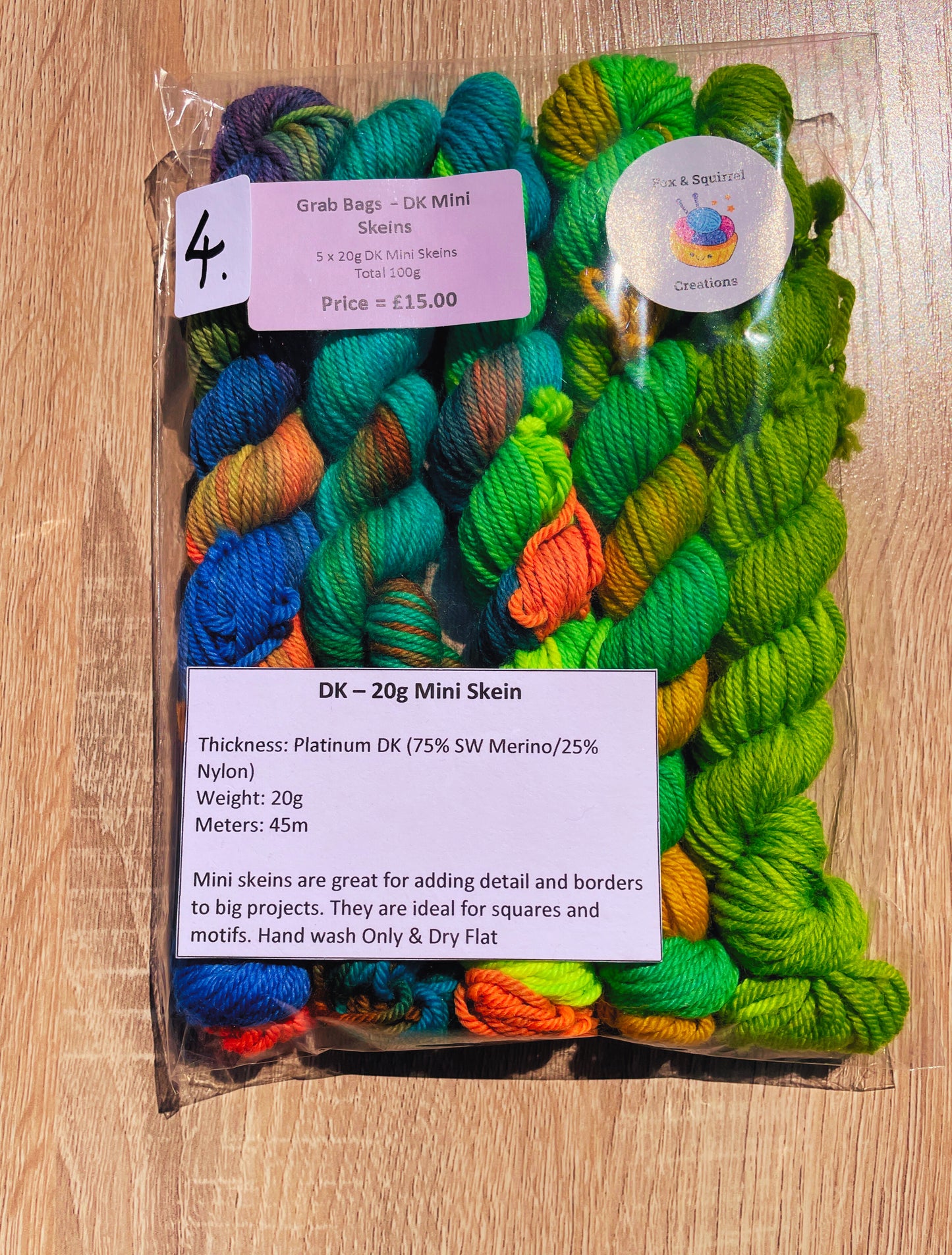 Grab Bag - 20g DK Yarn