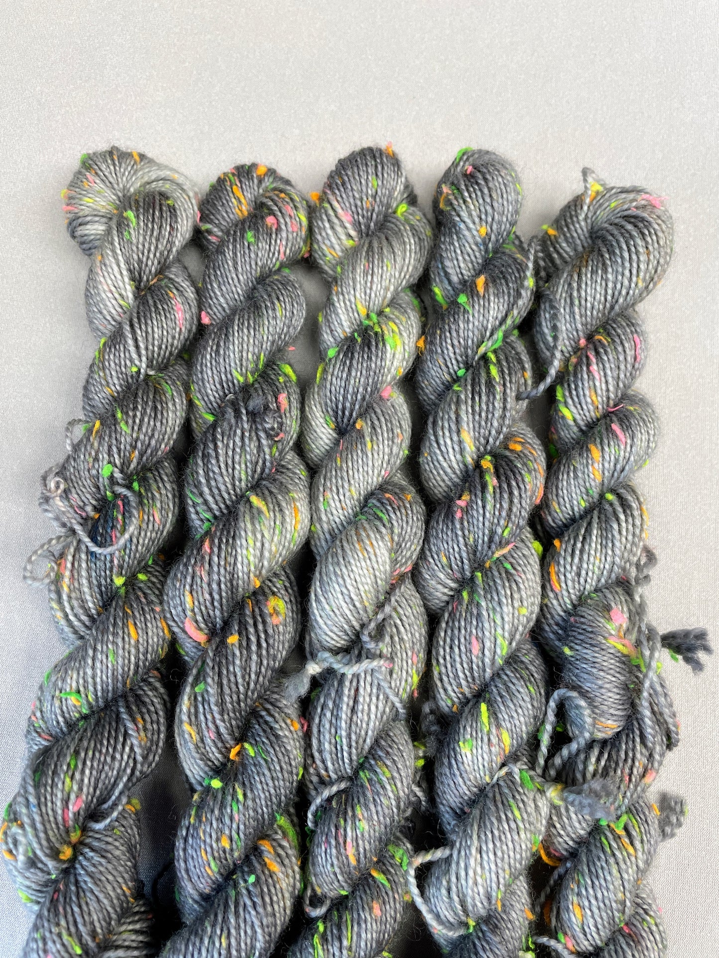 20g Grey (semi-solid) - Hand-dyed Yarn