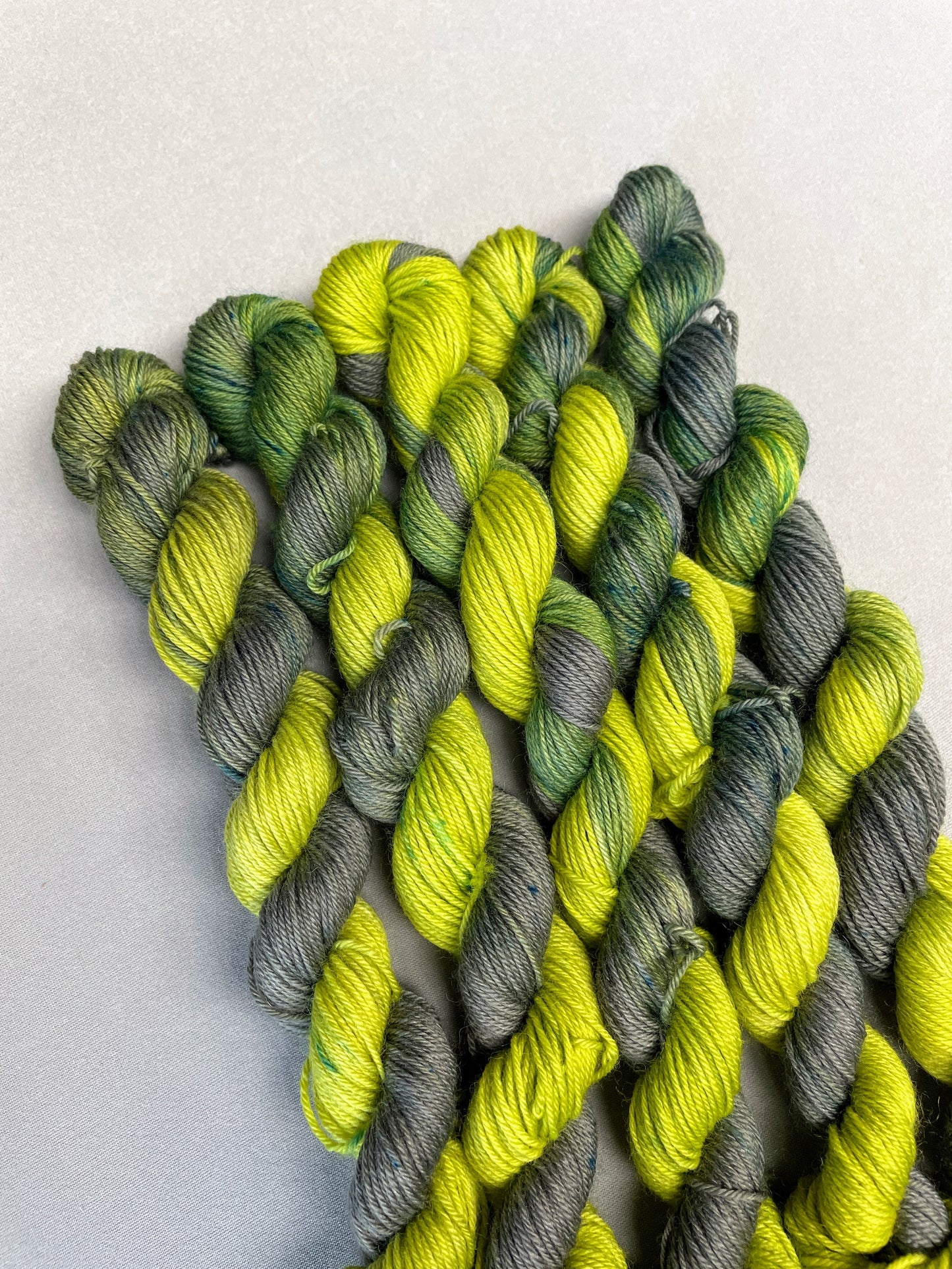 20g Lime Twist - Hand-dyed Yarn