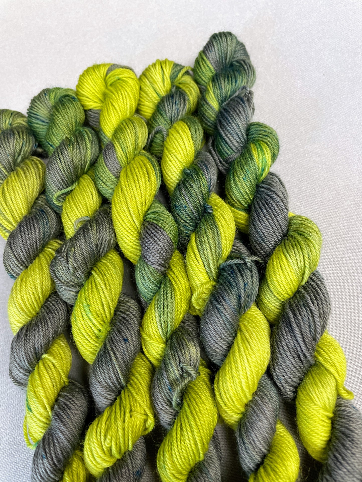 20g Lime Twist - Hand-dyed Yarn