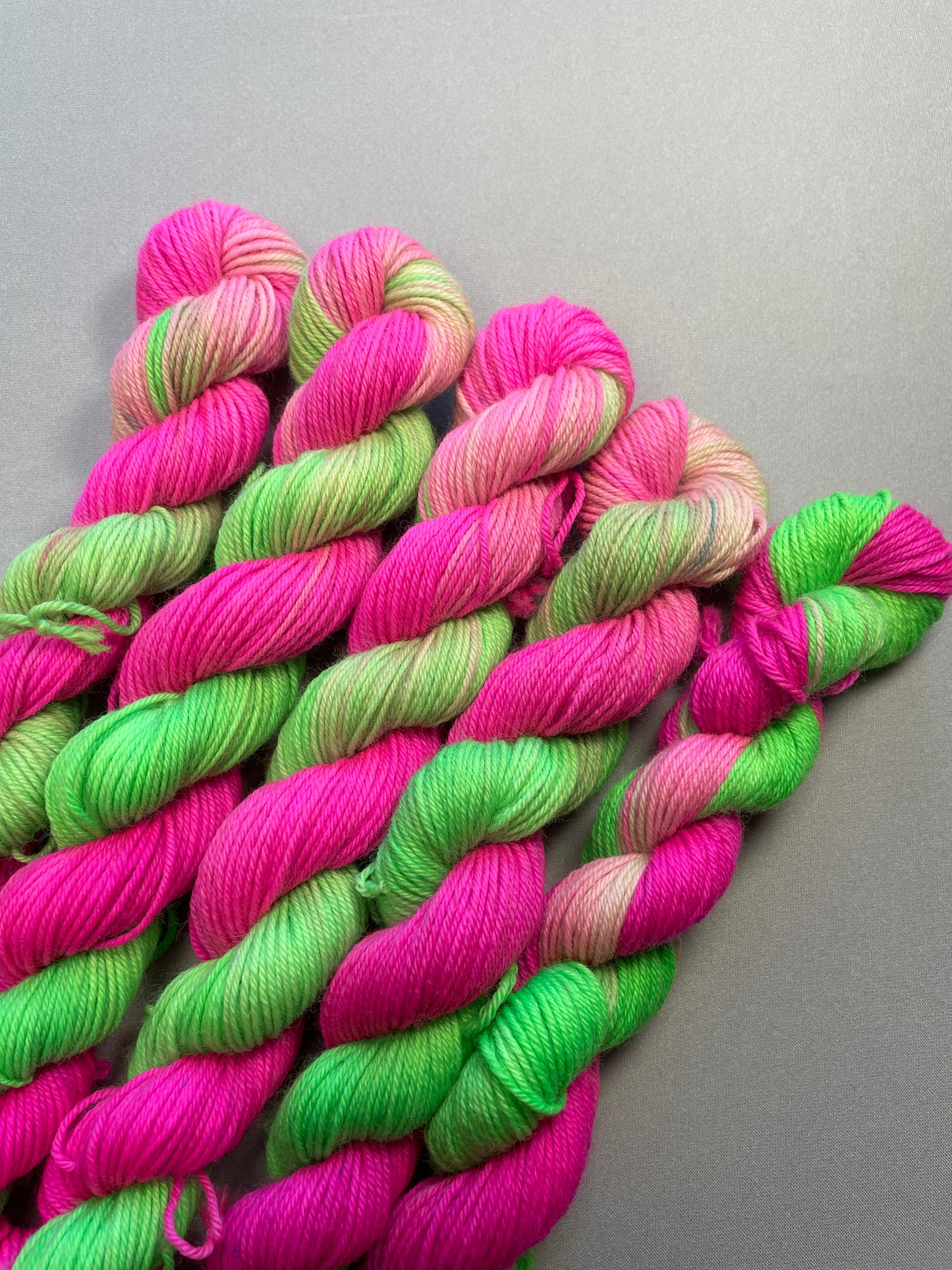 20g Neon Watermelon - Hand-dyed Yarn
