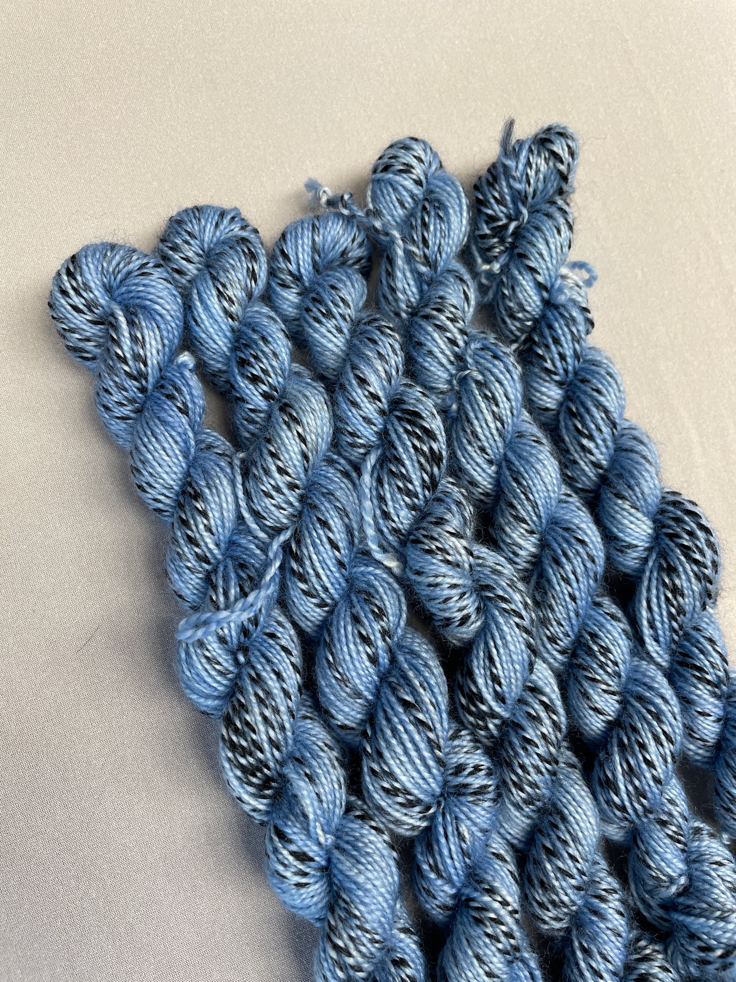 20g Baby Blue (semi-solid) - Hand-dyed Yarn