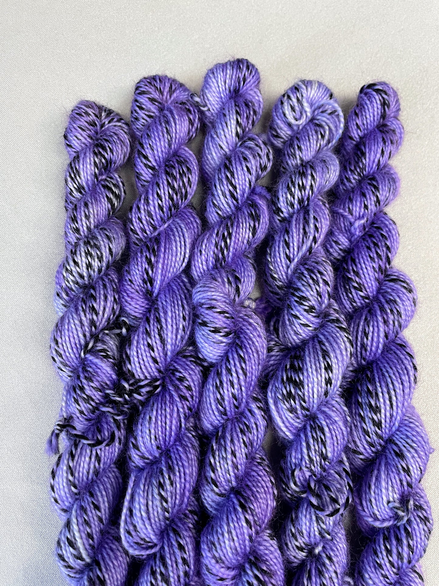 20g Sock Zebra Lavender Mini Skein