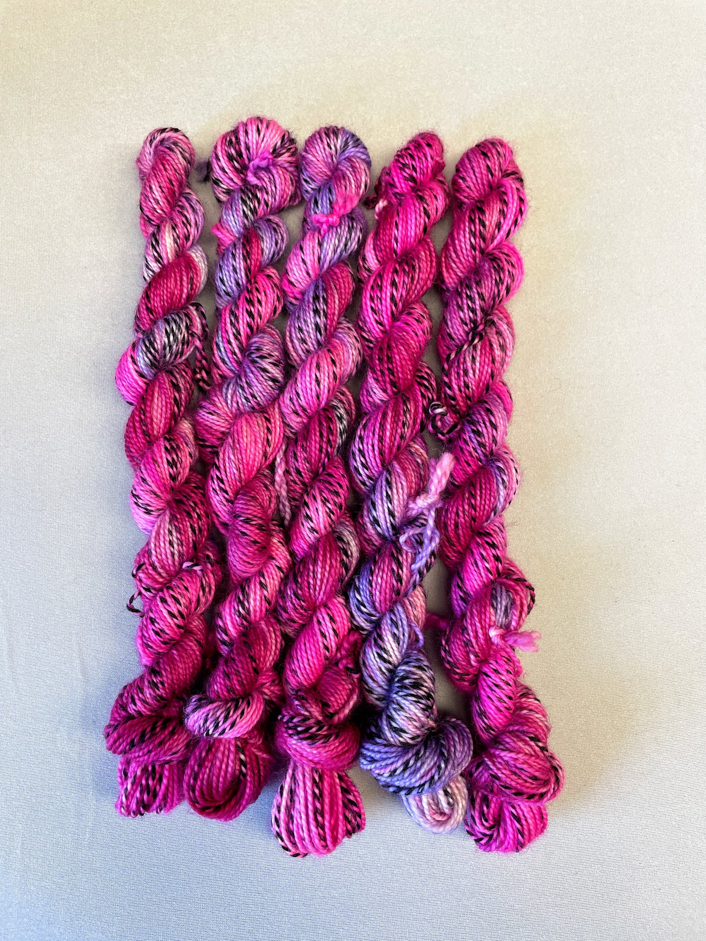 20g Pink Medley - Hand-dyed Yarn