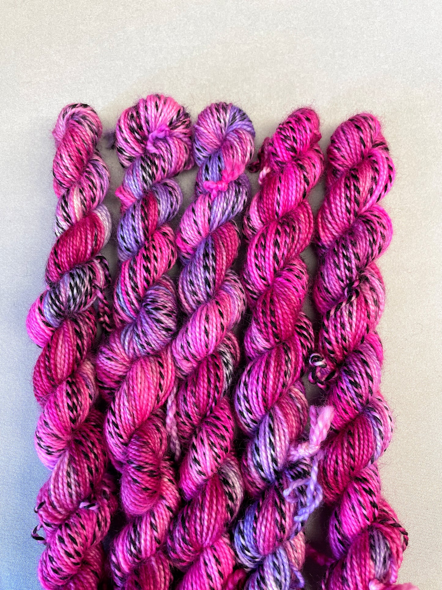 20g Pink Medley - Hand-dyed Yarn