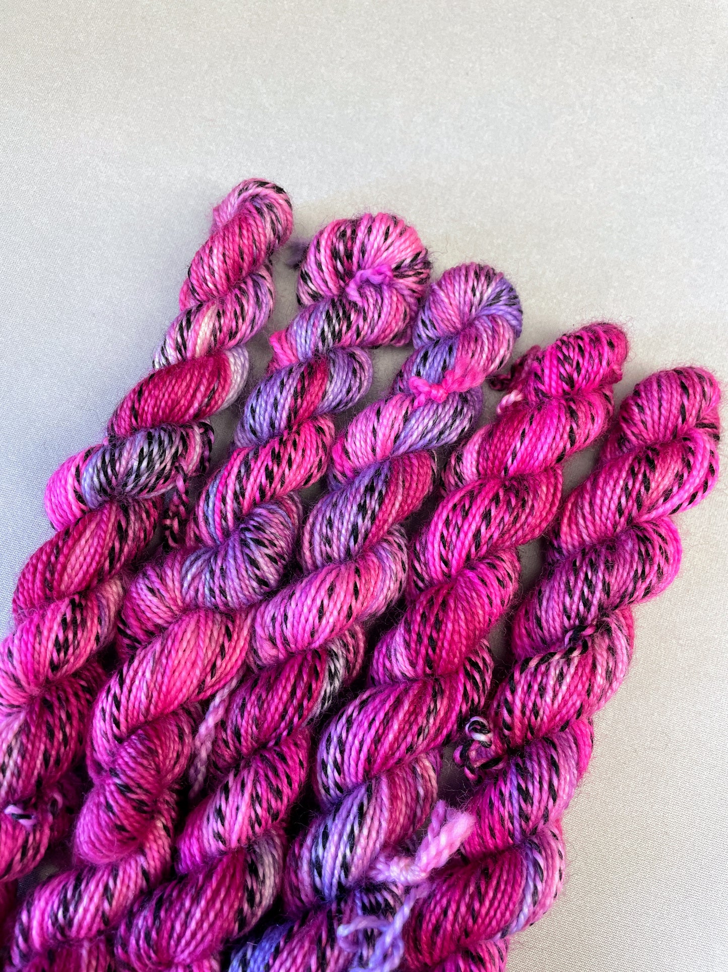 20g Pink Medley - Hand-dyed Yarn