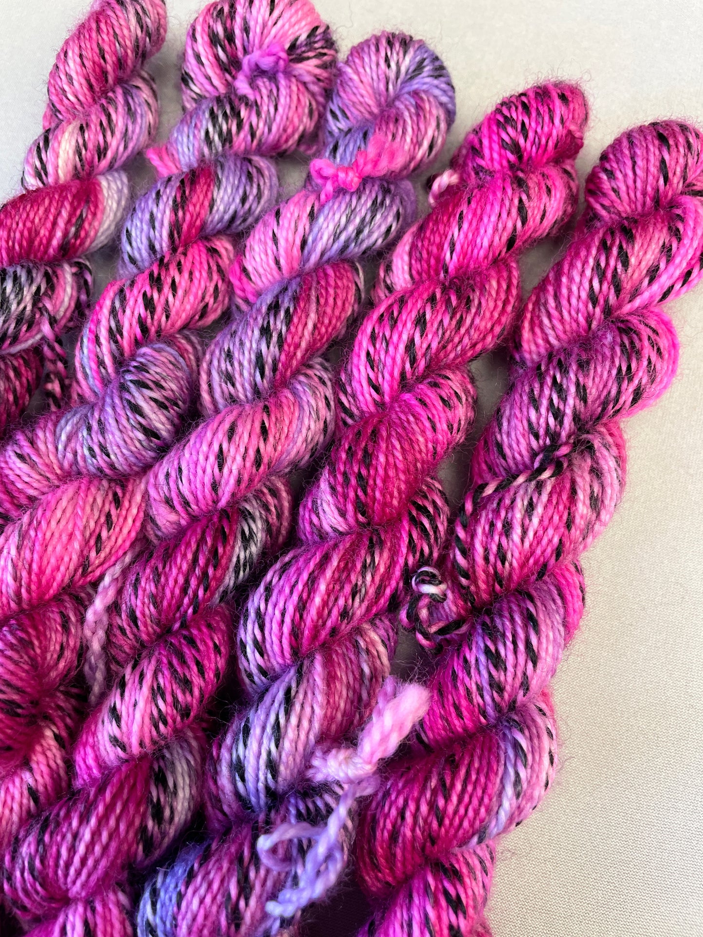 20g Pink Medley - Hand-dyed Yarn