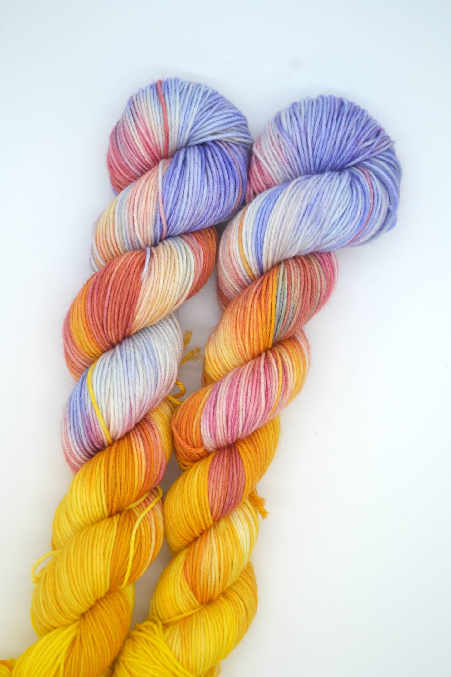 50g Sock Winter Skies Hand-dyed Yarn