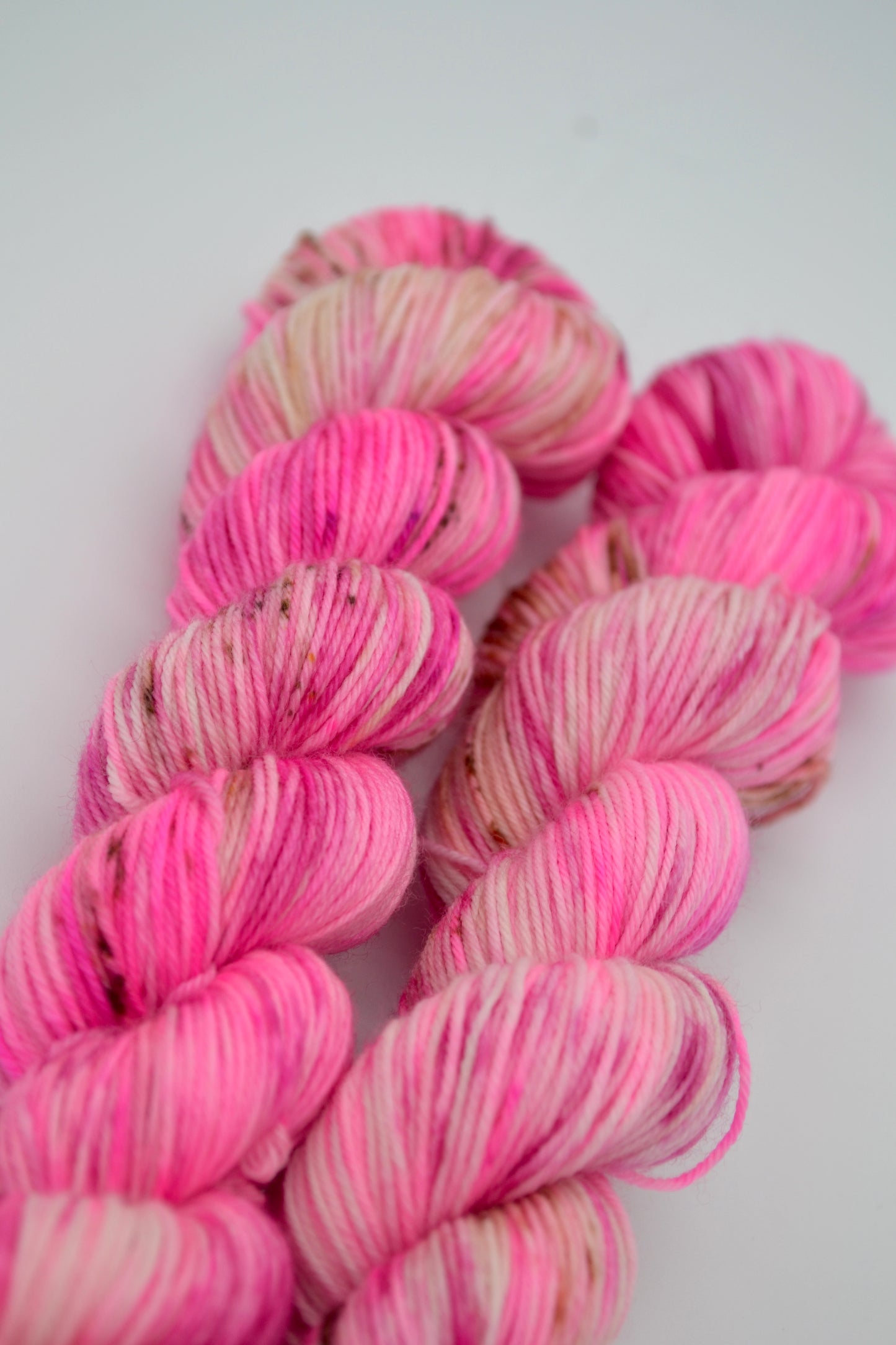 50g Sock Raspberry Ripple Hand-dyed Yarn