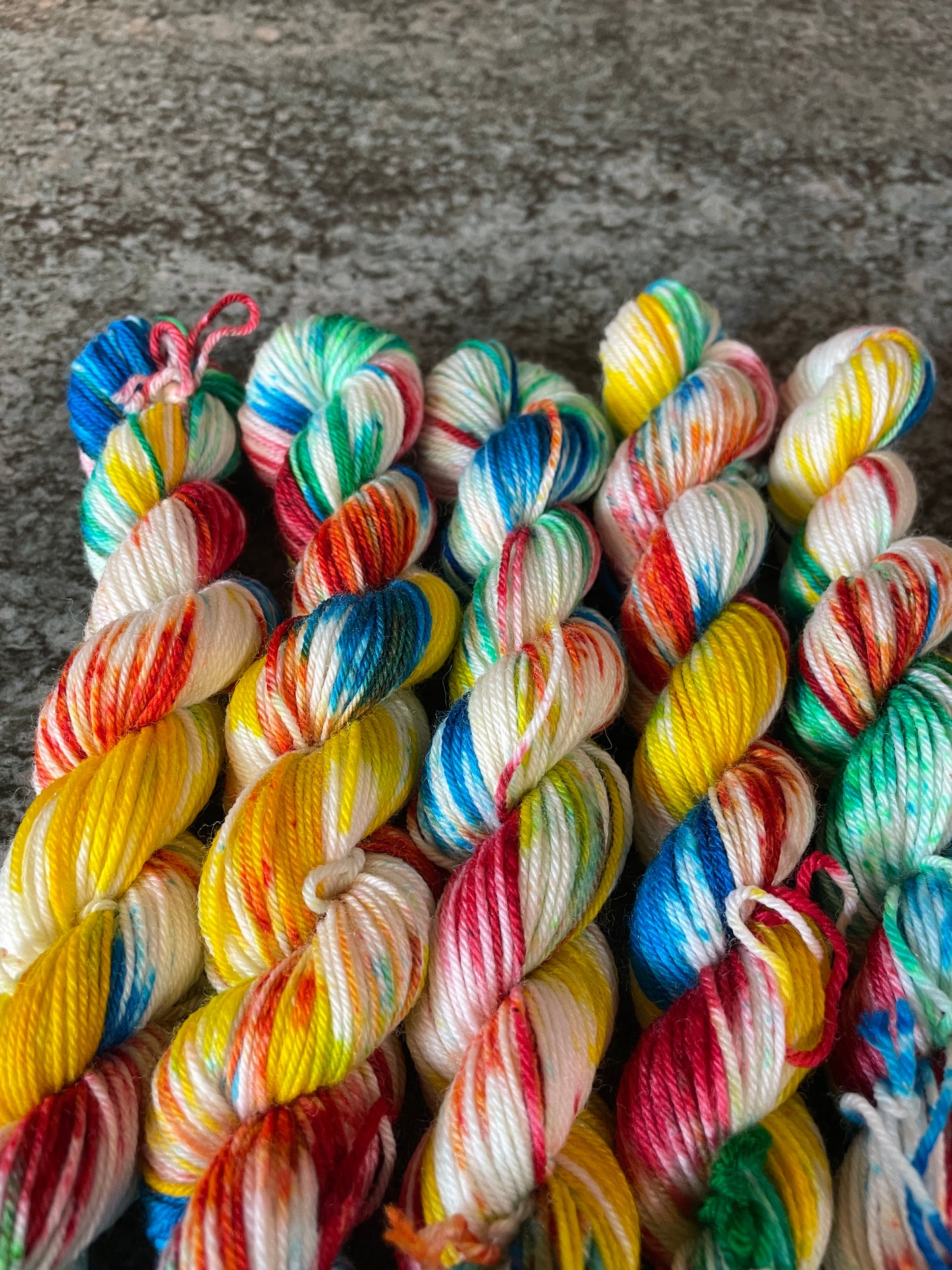 20g Rainbow Sprinkles - Hand-dyed Yarn