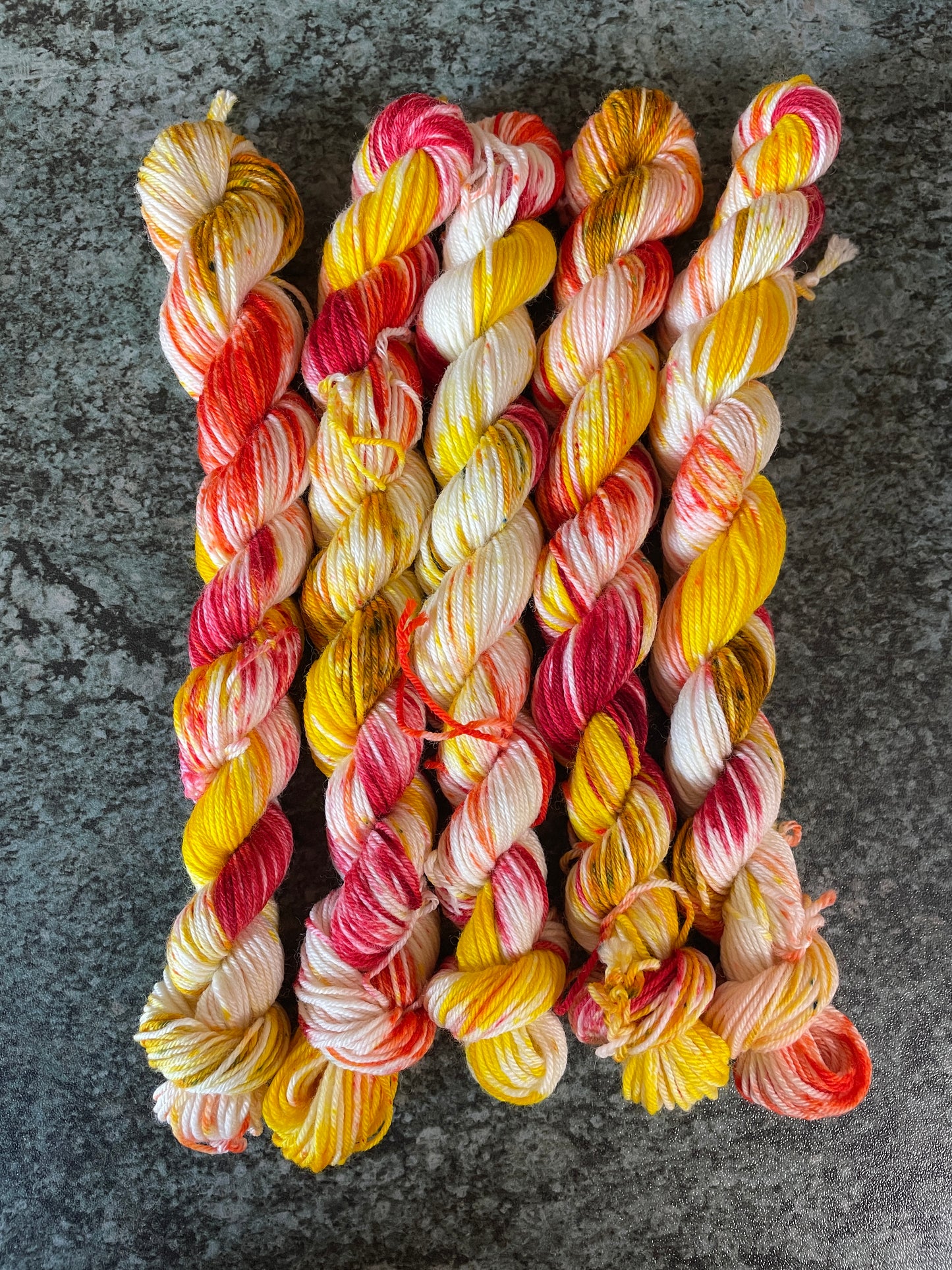 20g Fire Sprinkles - Hand-dyed Yarn