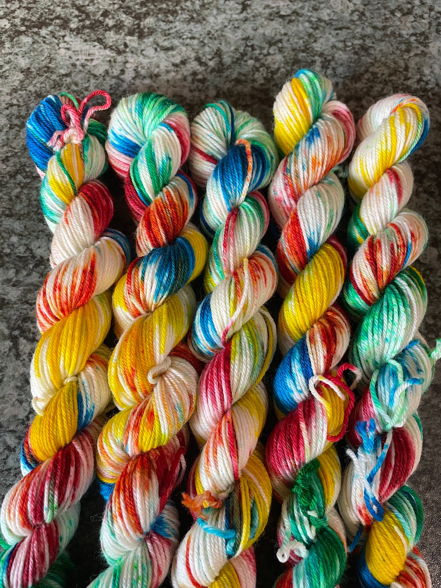 20g Rainbow Sprinkles - Hand-dyed Yarn