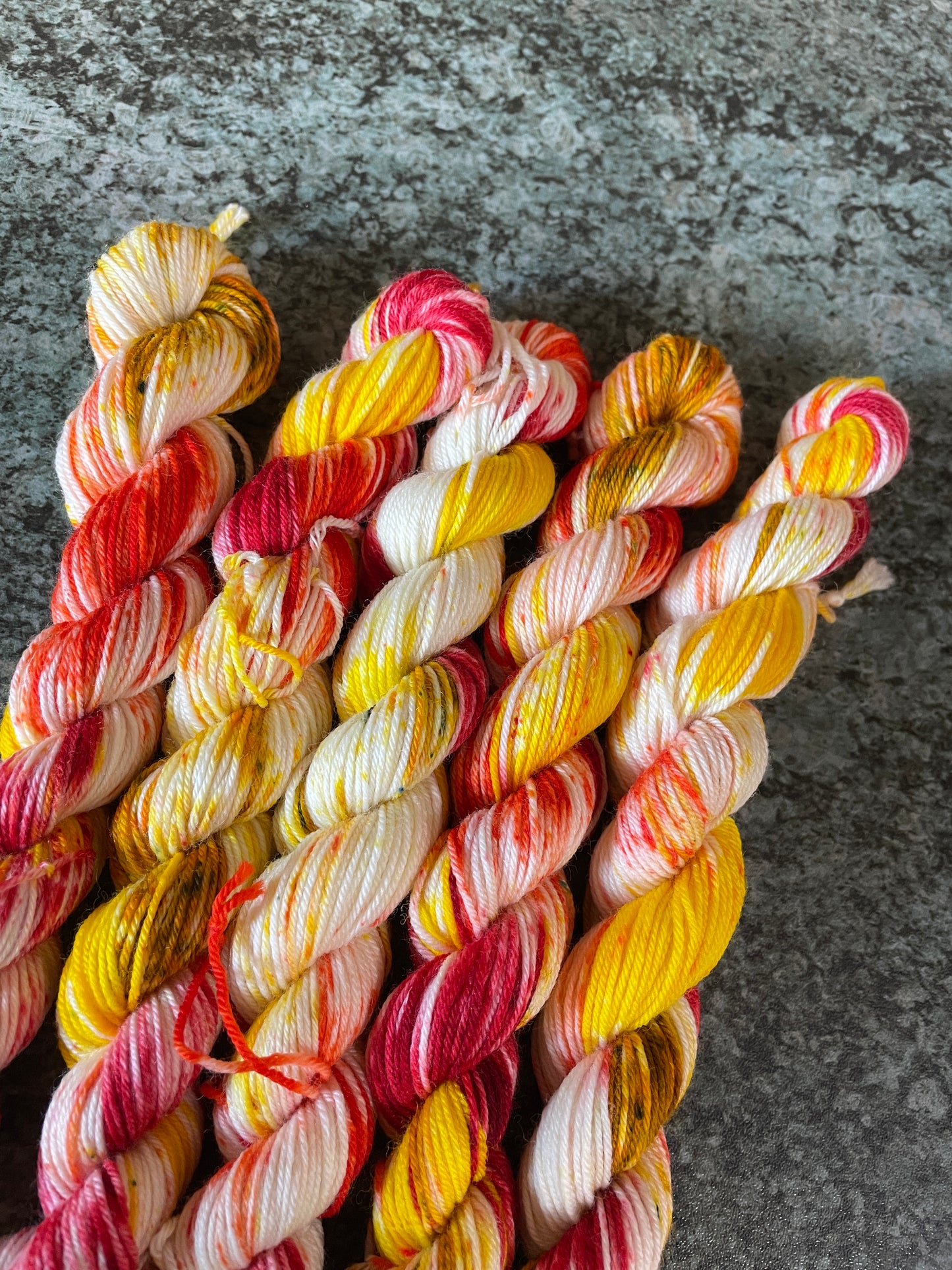 20g Fire Sprinkles - Hand-dyed Yarn