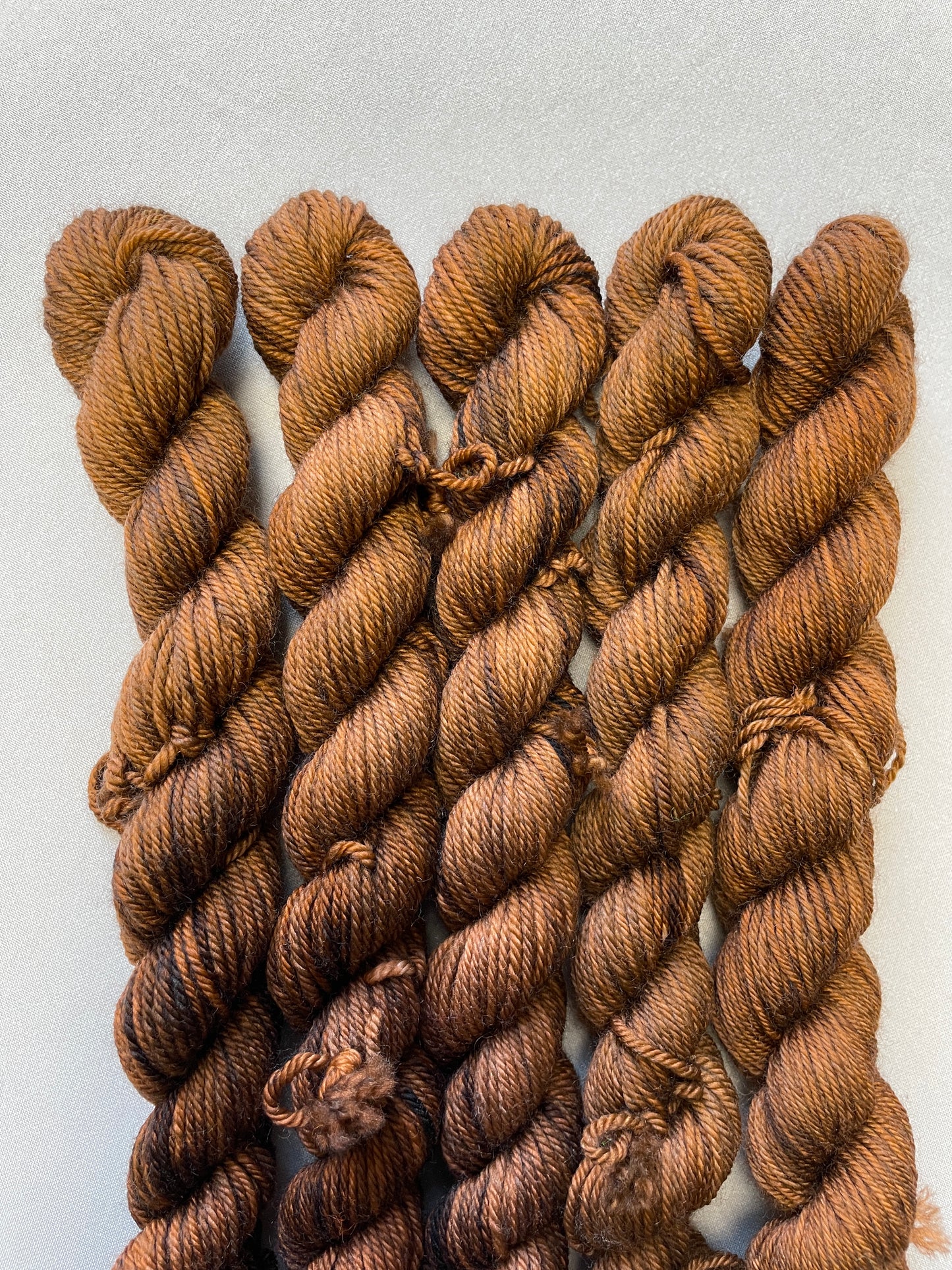 20g Chestnut (semi-solid) - Hand-dyed Yarn