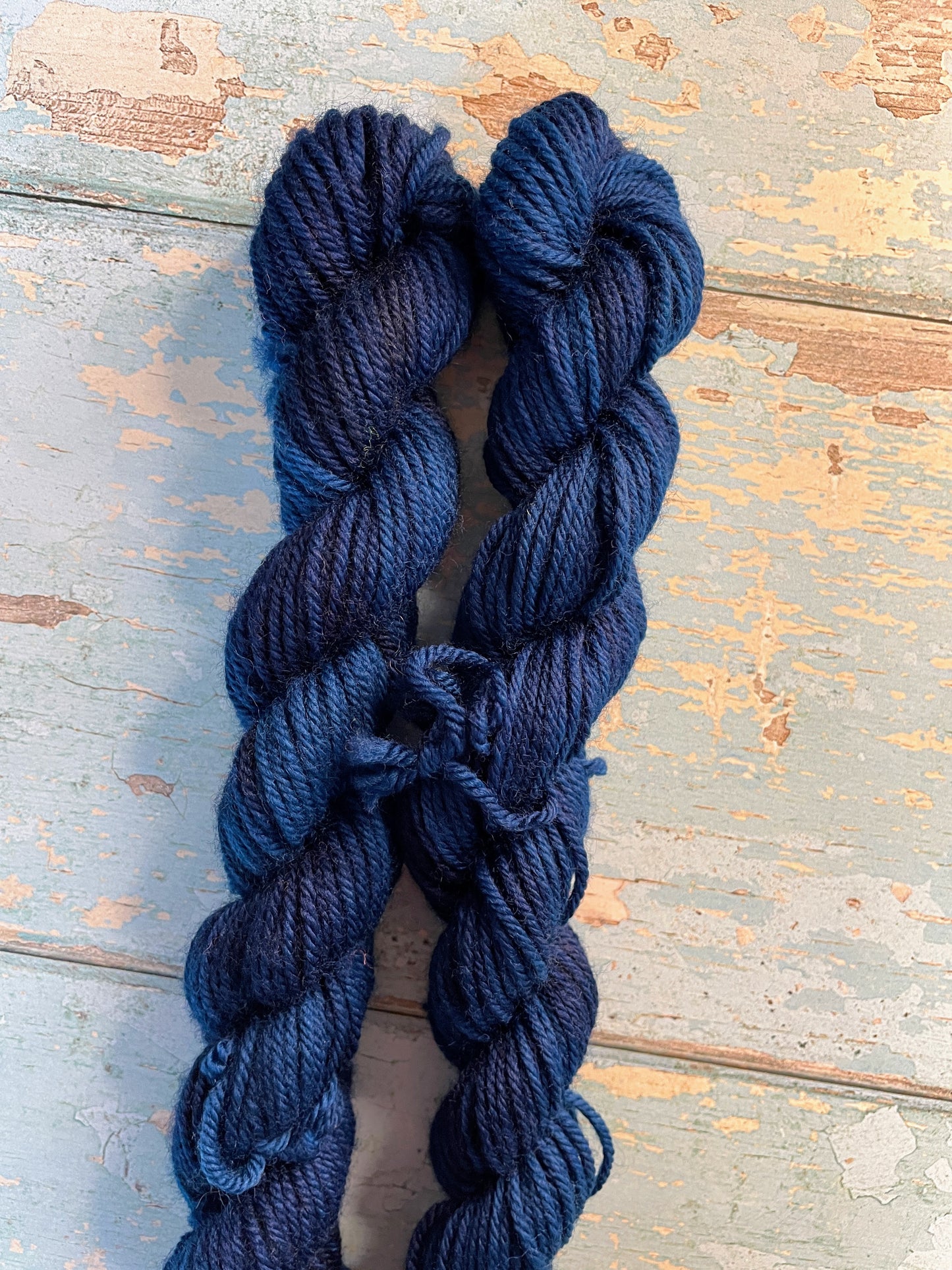 20g Navy (semi-solid) - Hand-dyed Yarn
